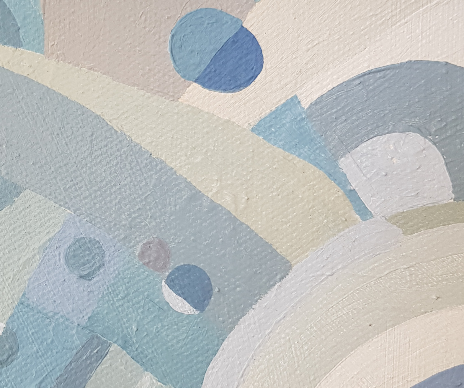 Pretty Pair By Nicola Cowie Acrylic Painting