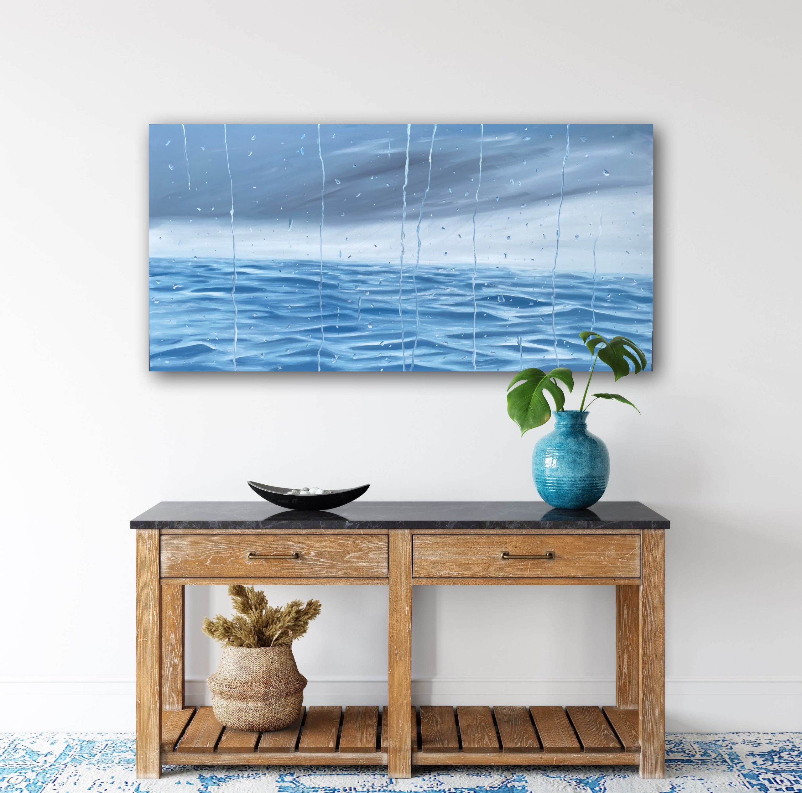 Alanah Jarvis Ocean Art Unframed Coastal Interior