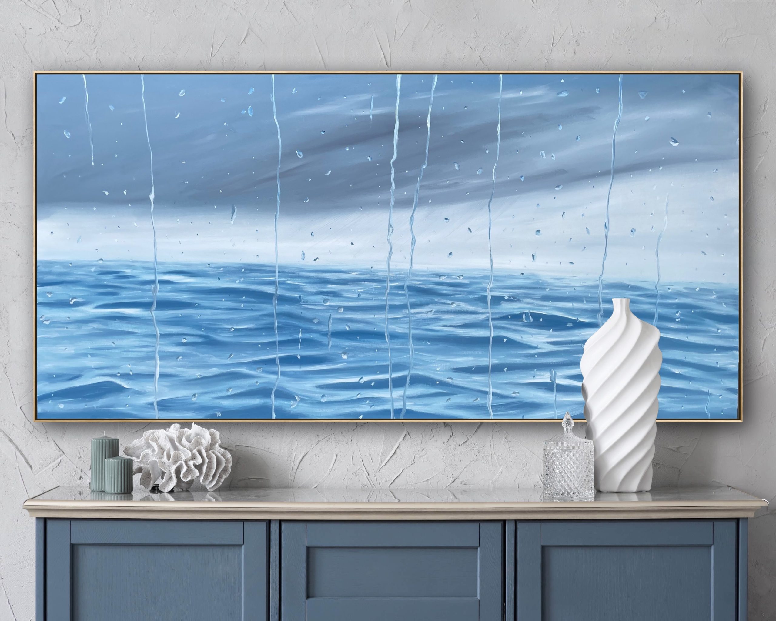Alanah Jarvis Ocean Painting Beach Coastal Interior