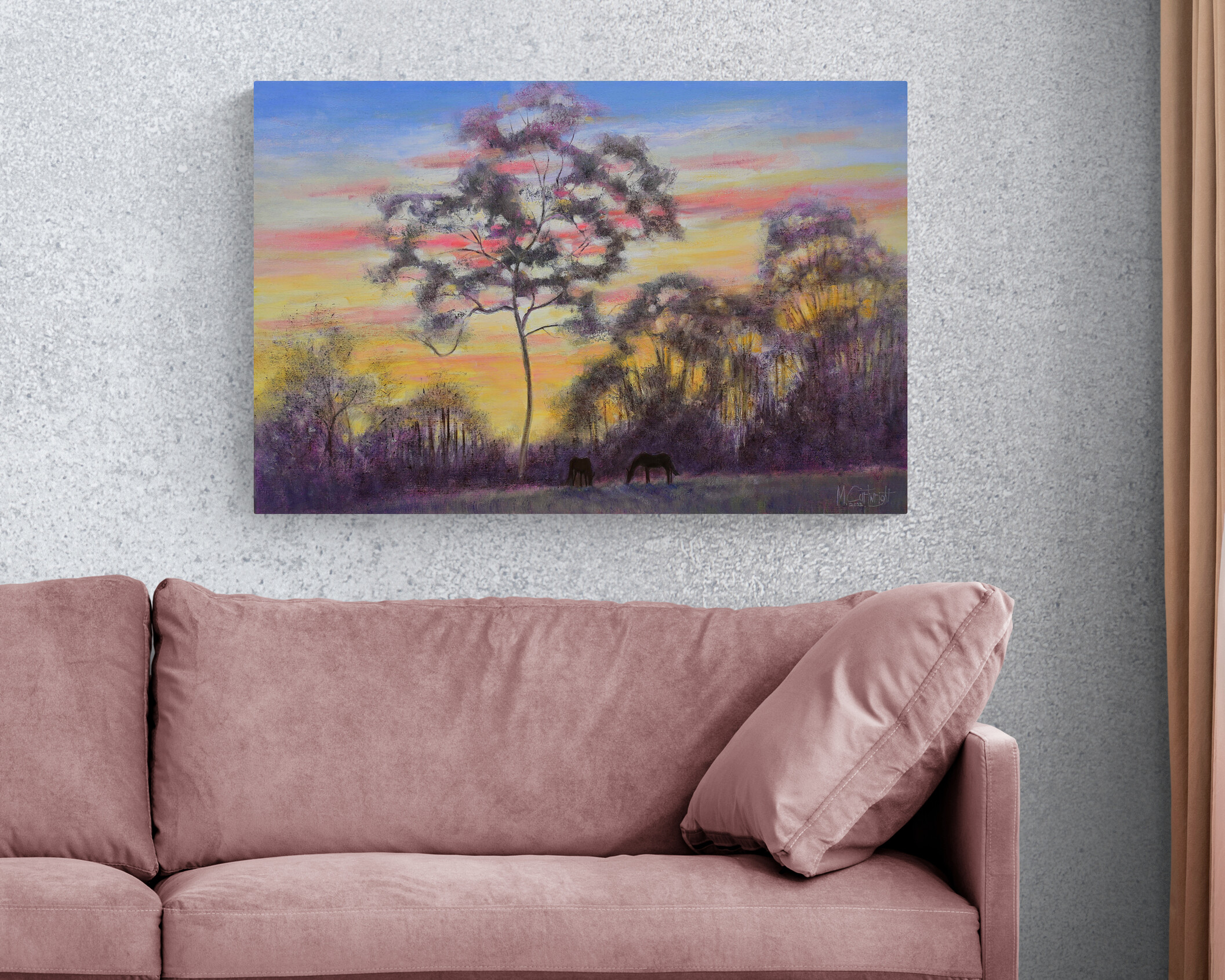 Gum Tree Silhouette 1