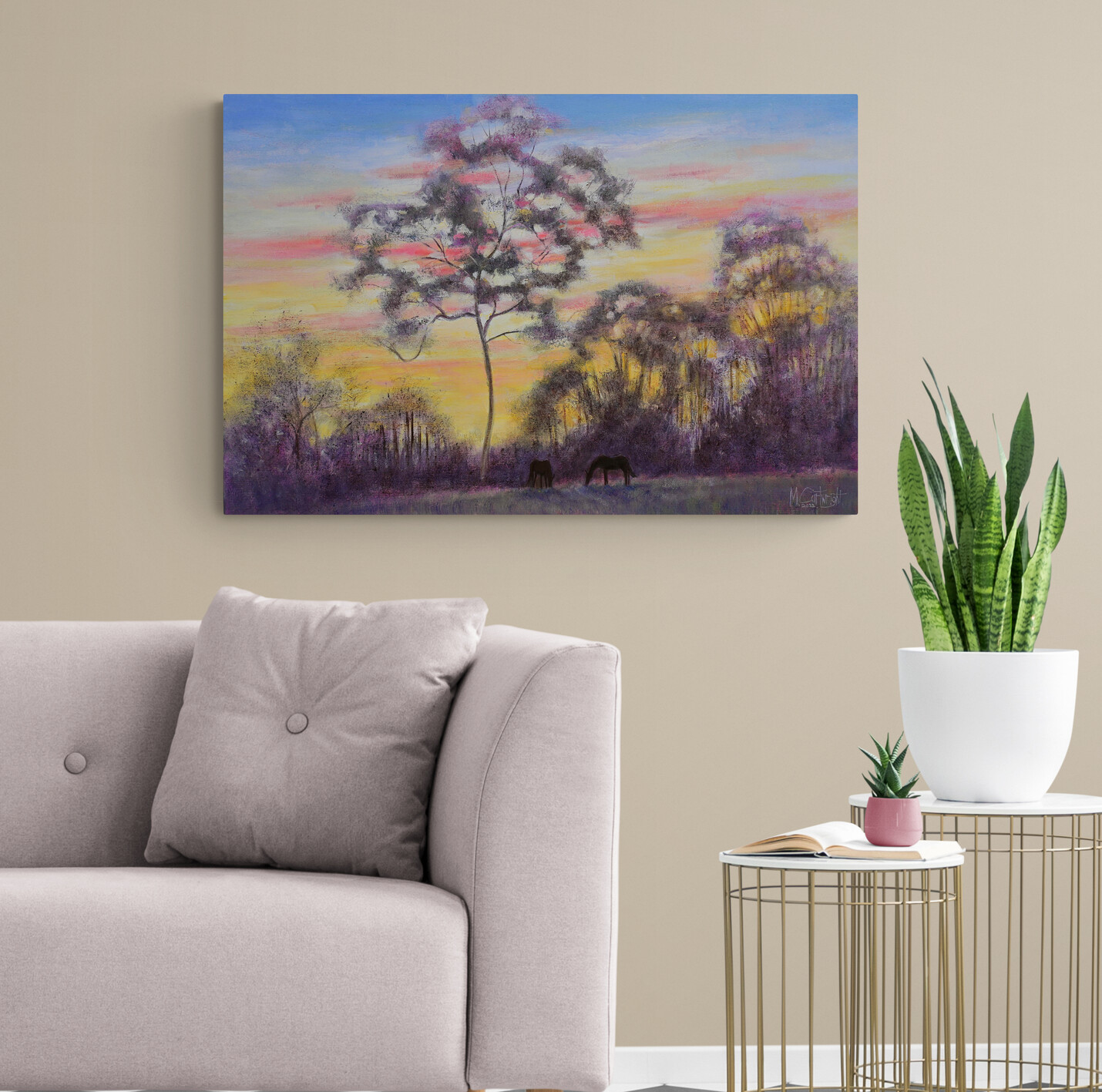 Gum Tree Silhouette 3