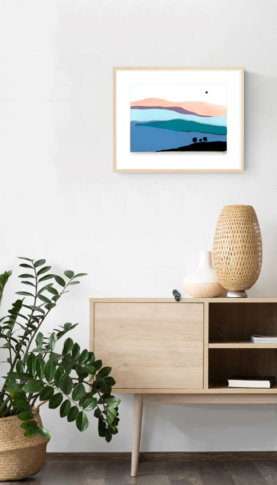 3D Perspex The Great Divide II Art Lovers Australia