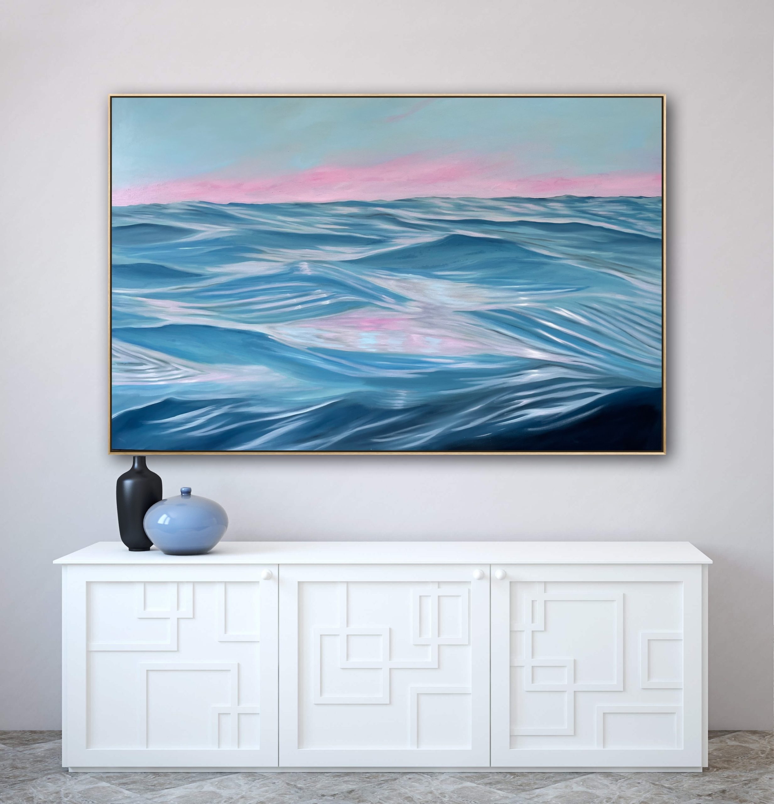Alanah Jarvis Ocean Art Framed Coastal Interior