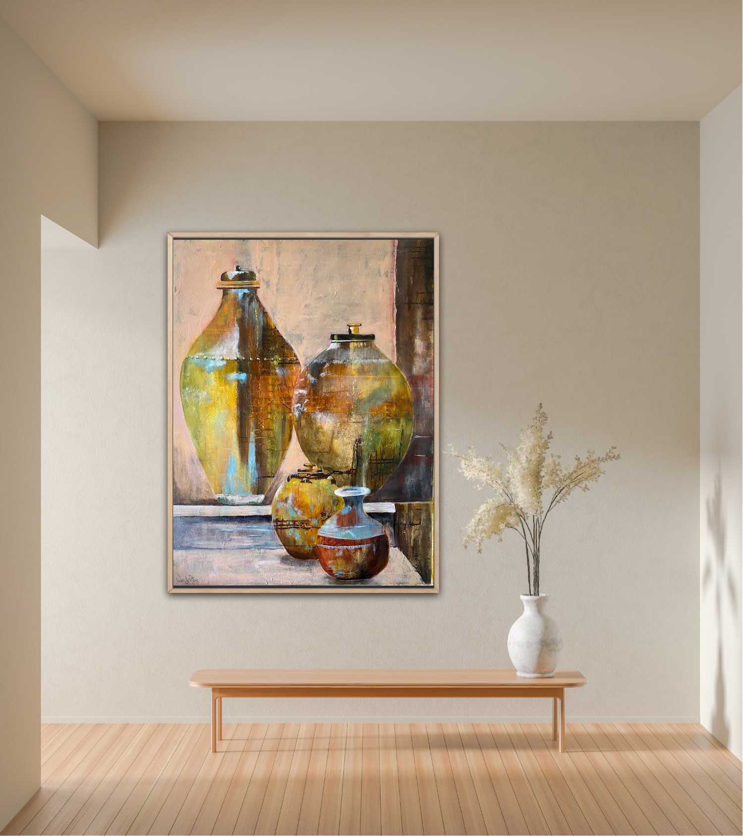 Ancient Pots Insitu1 Wendy Peters