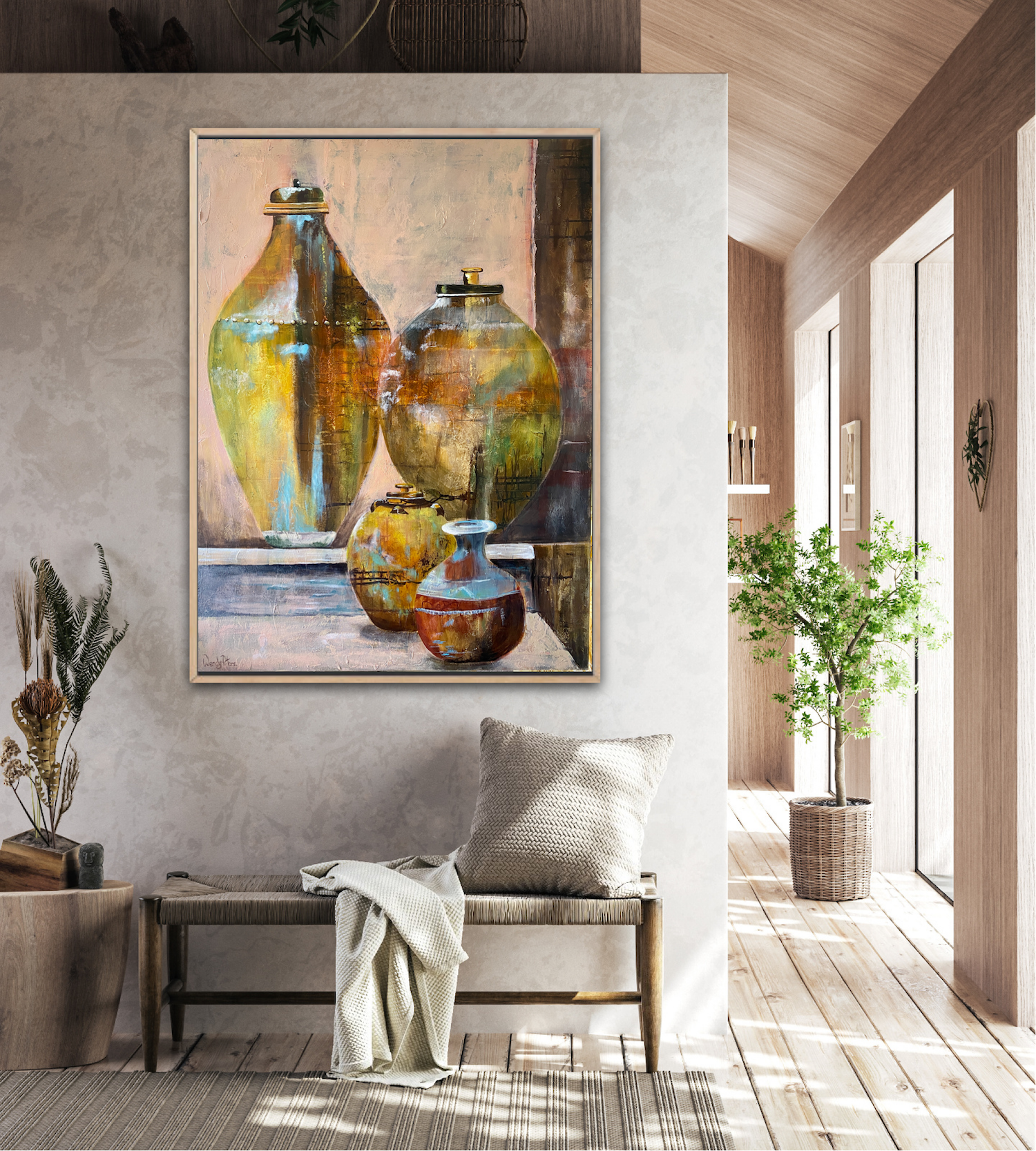 Ancient Pots Insitu5 Wendy Peters