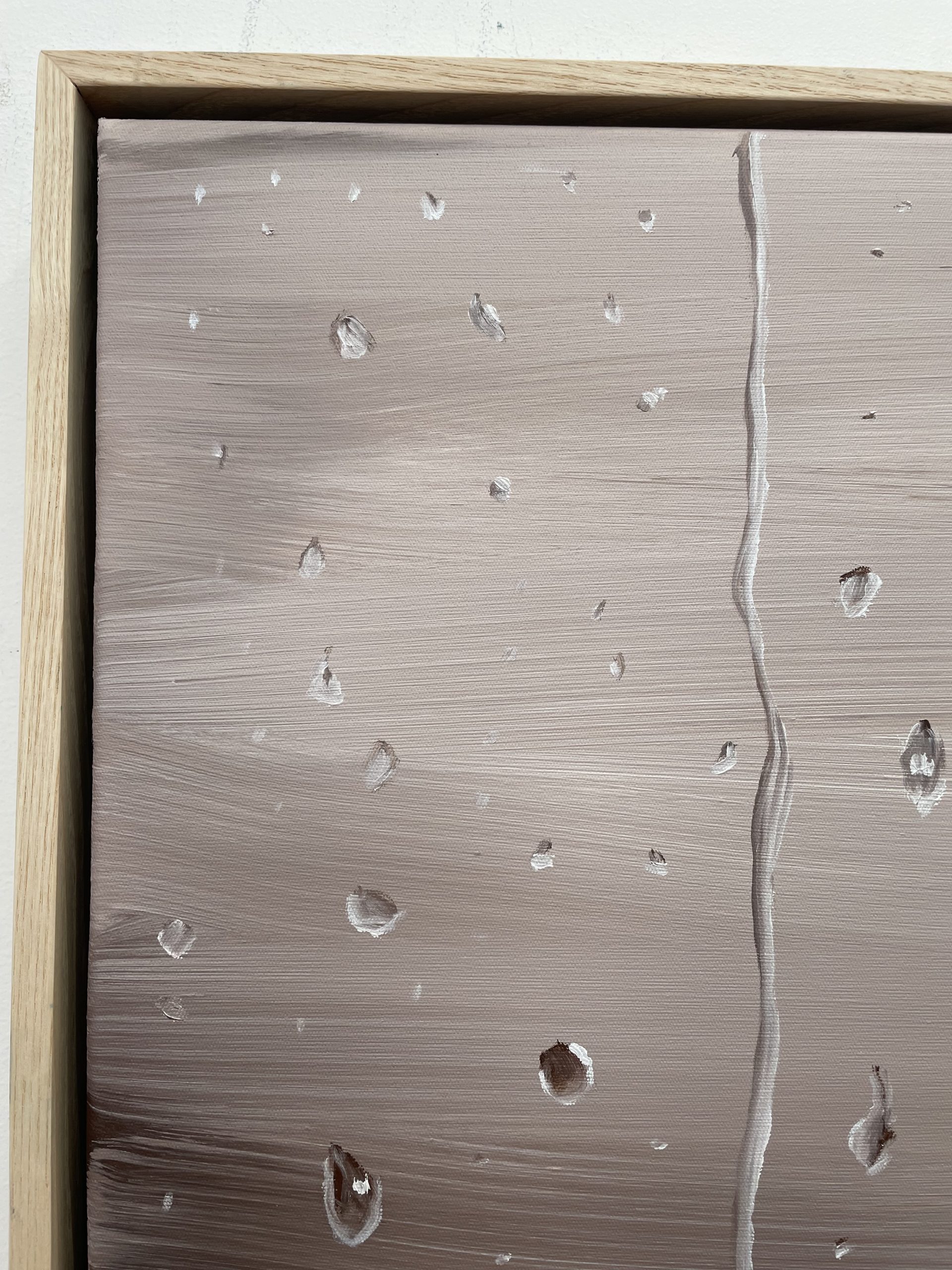 Alanah Jarvis Rain Painting Close Up With Frame