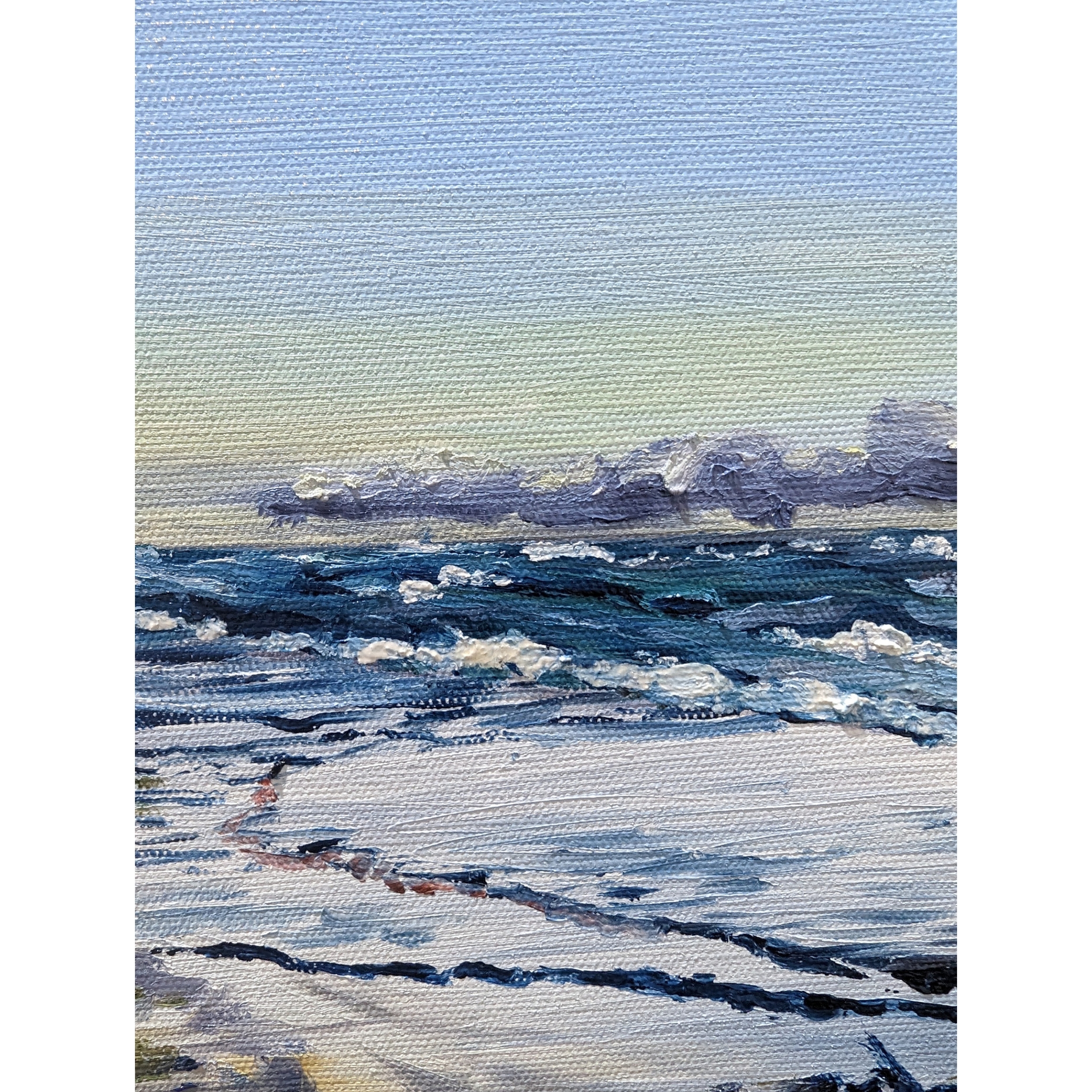 Sam Askin Beach Sunset Waves