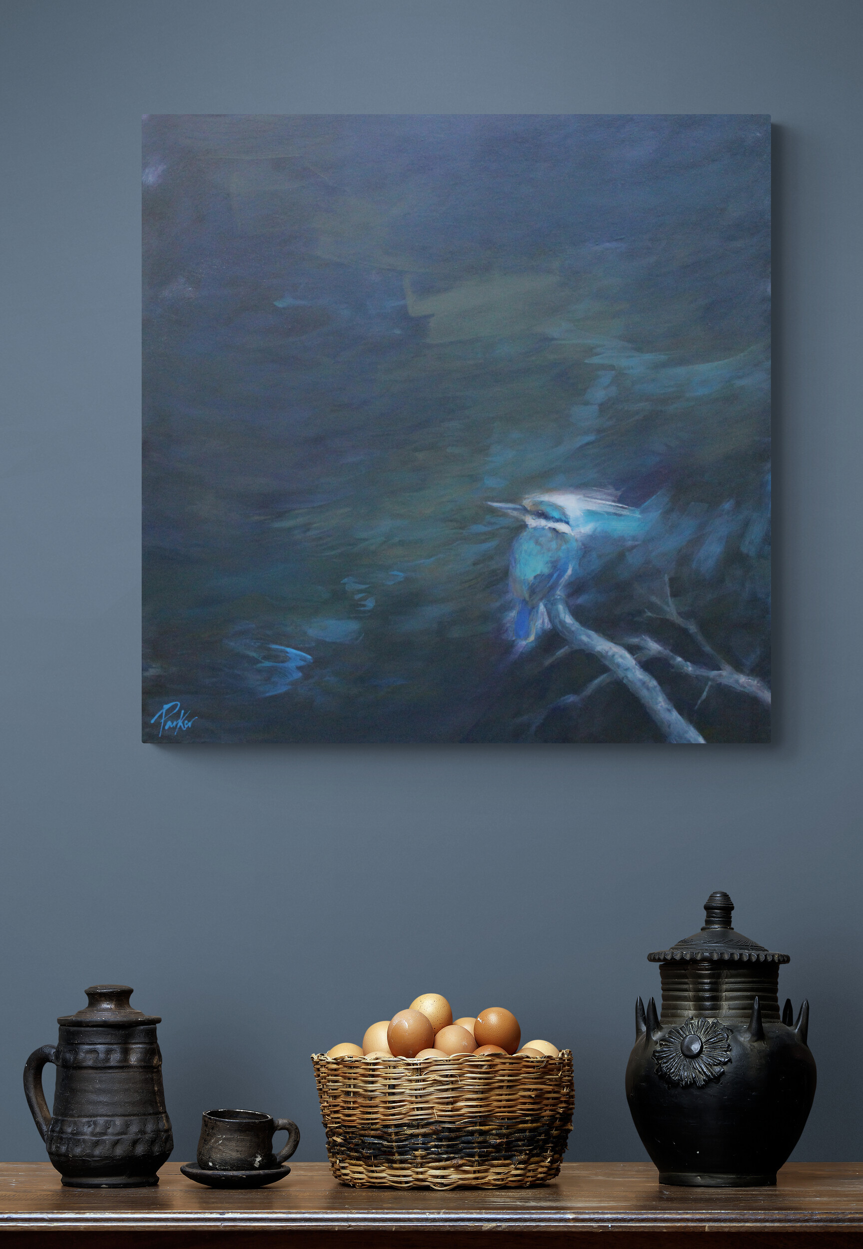 Clay Pots And Egg Basket