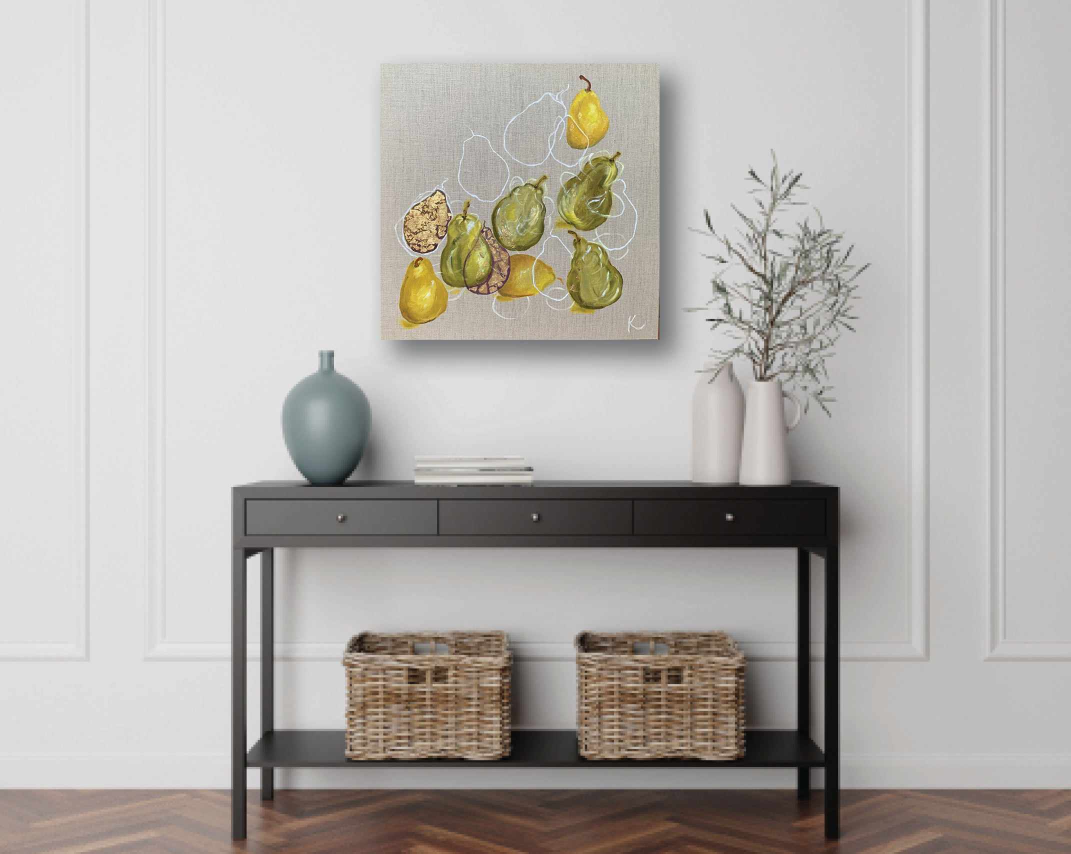 Kim Rees Peared On Linen Insitu Hall