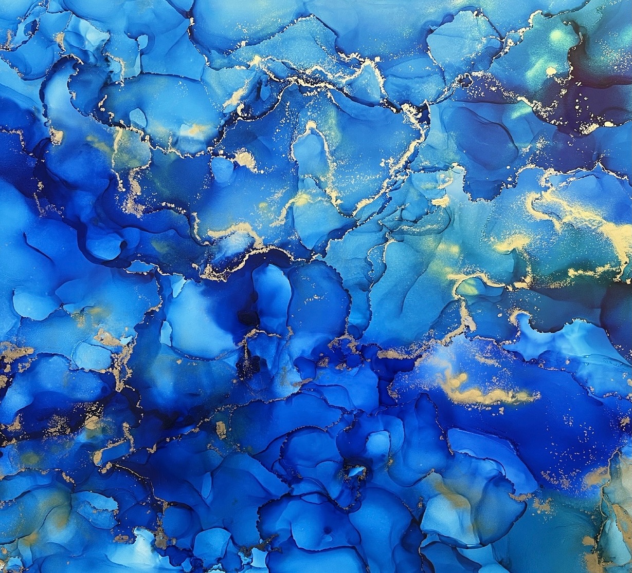 Summer Blues Closeup