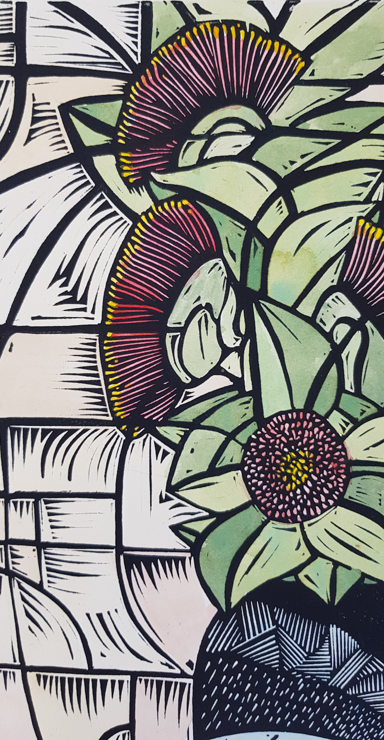 Magpie Vase In Colour 1of10 Nicola Cowie Eucalypt