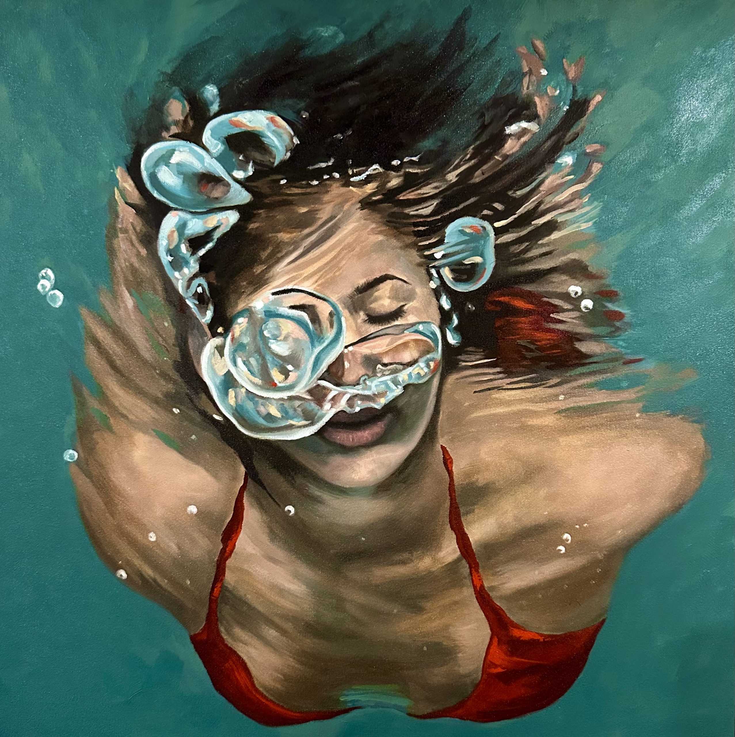 Rising Up 60x60cm 2023