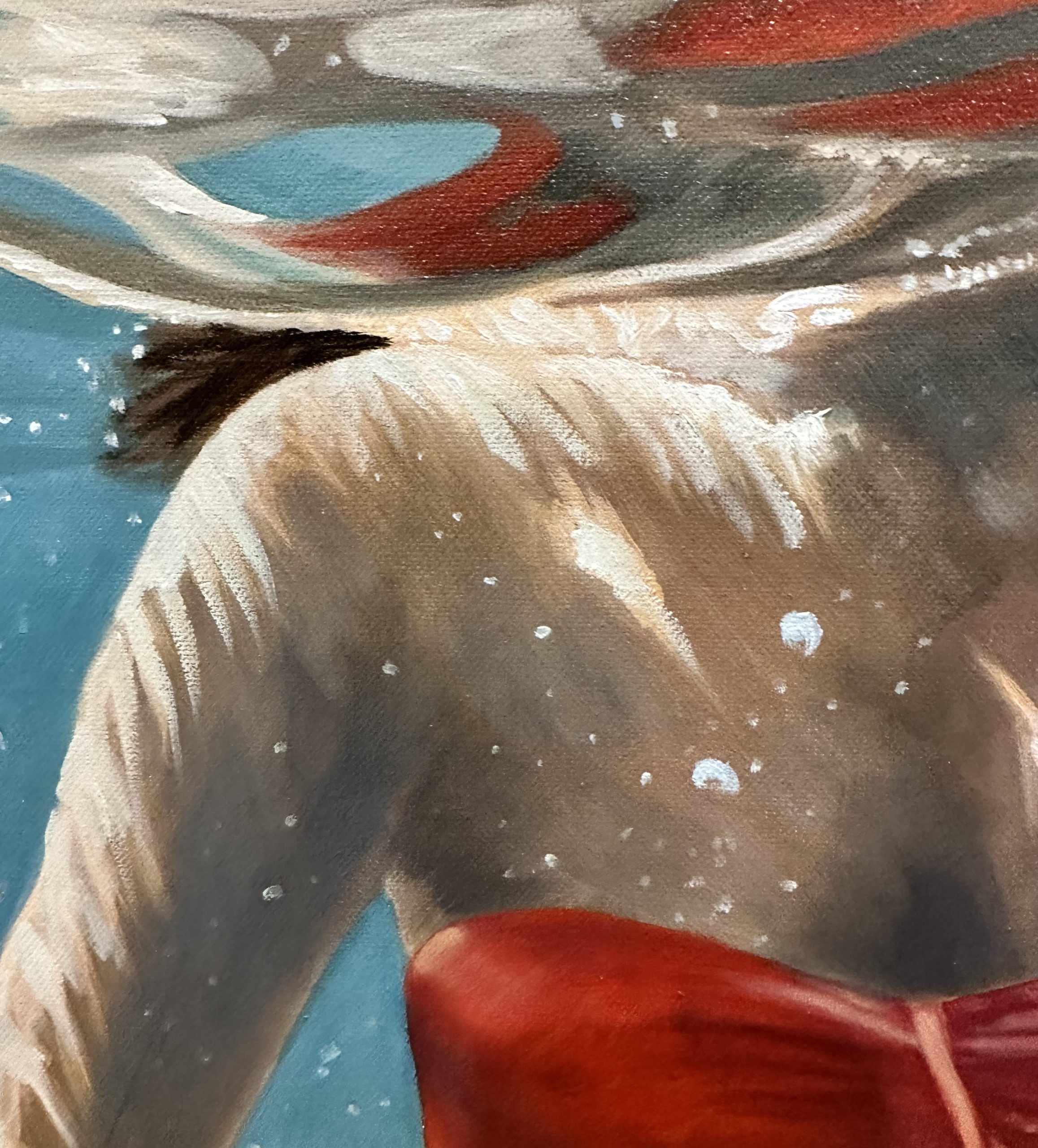 Surface Tension Close Up