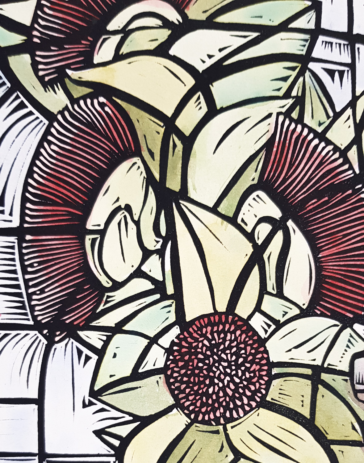 Magpie Vase In Colour 2of10 By N Cowie Eucalyptus