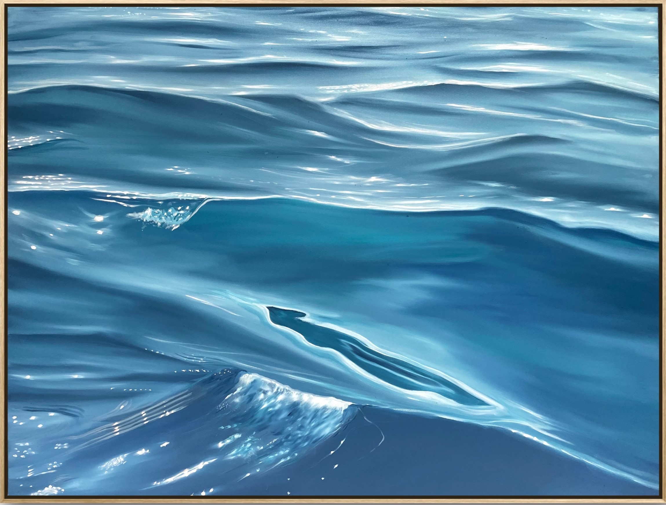Framed Out On The Water With You Alanah Jarvis Ocean Art