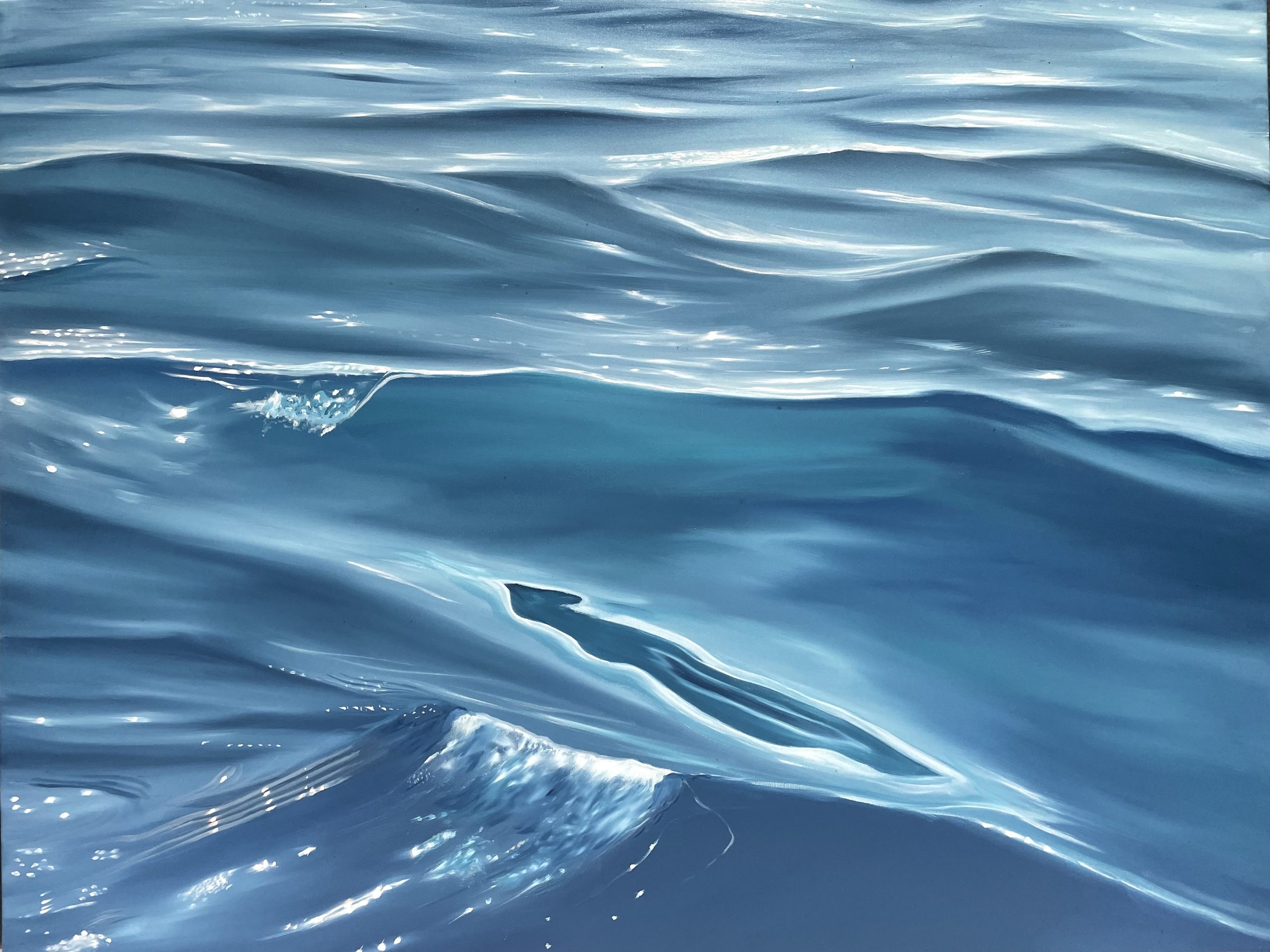 Out On The Water With You Unframed Alanah Jarvis Ocean Art