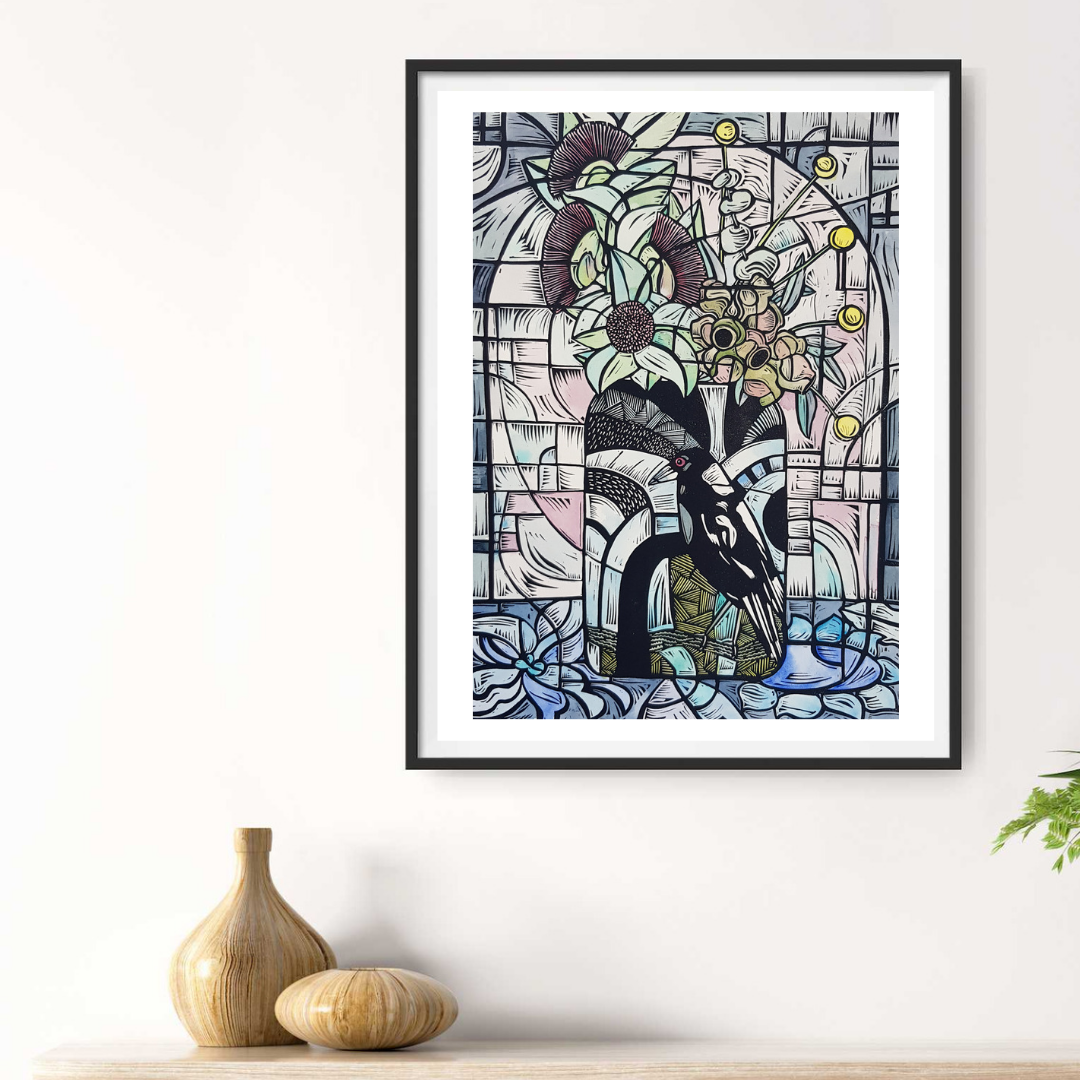 Magpie Vase In Colour 4of10 By Nicola Cowie Situ