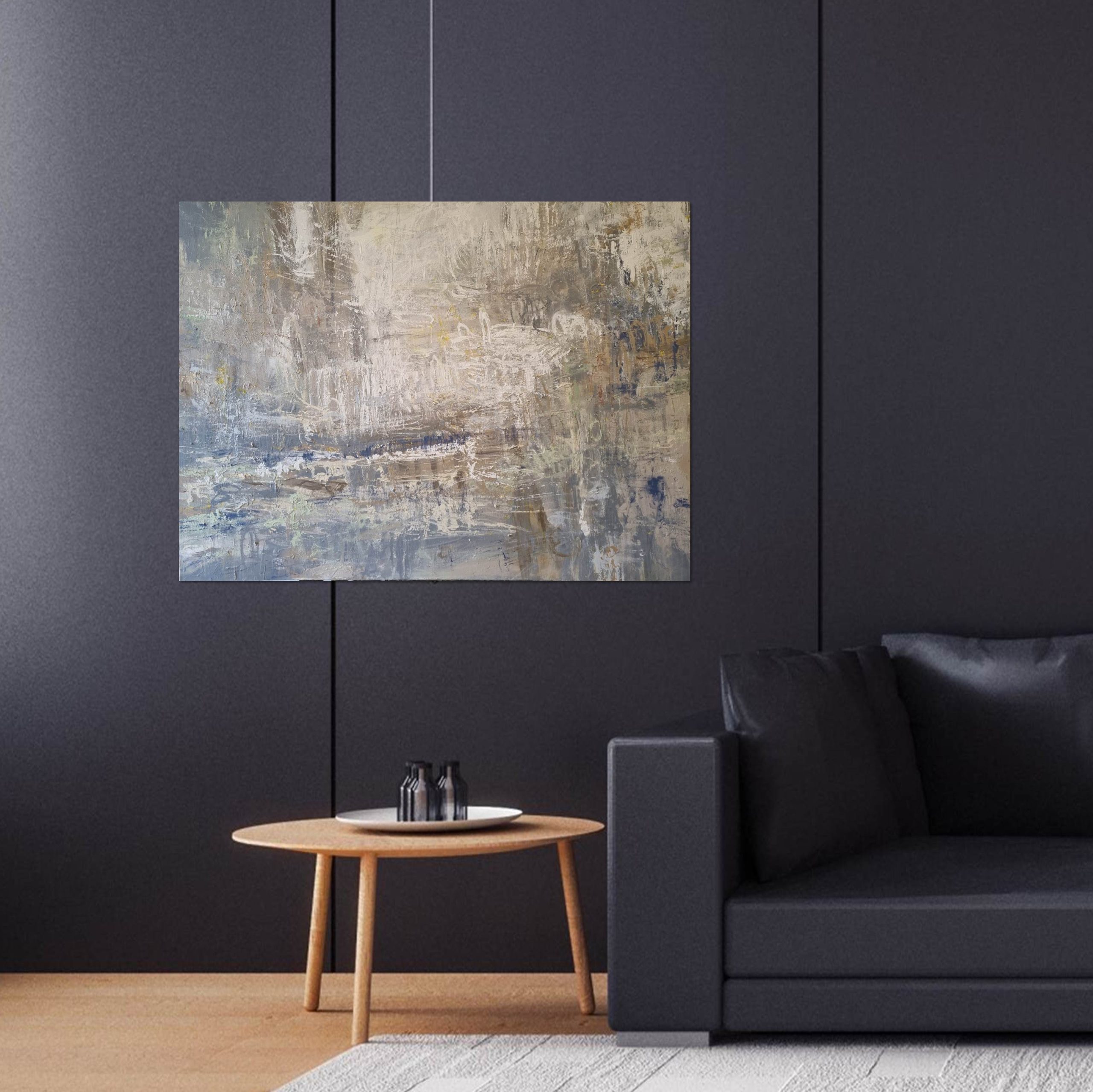 Sanctuary Black Wall Minimalist Room