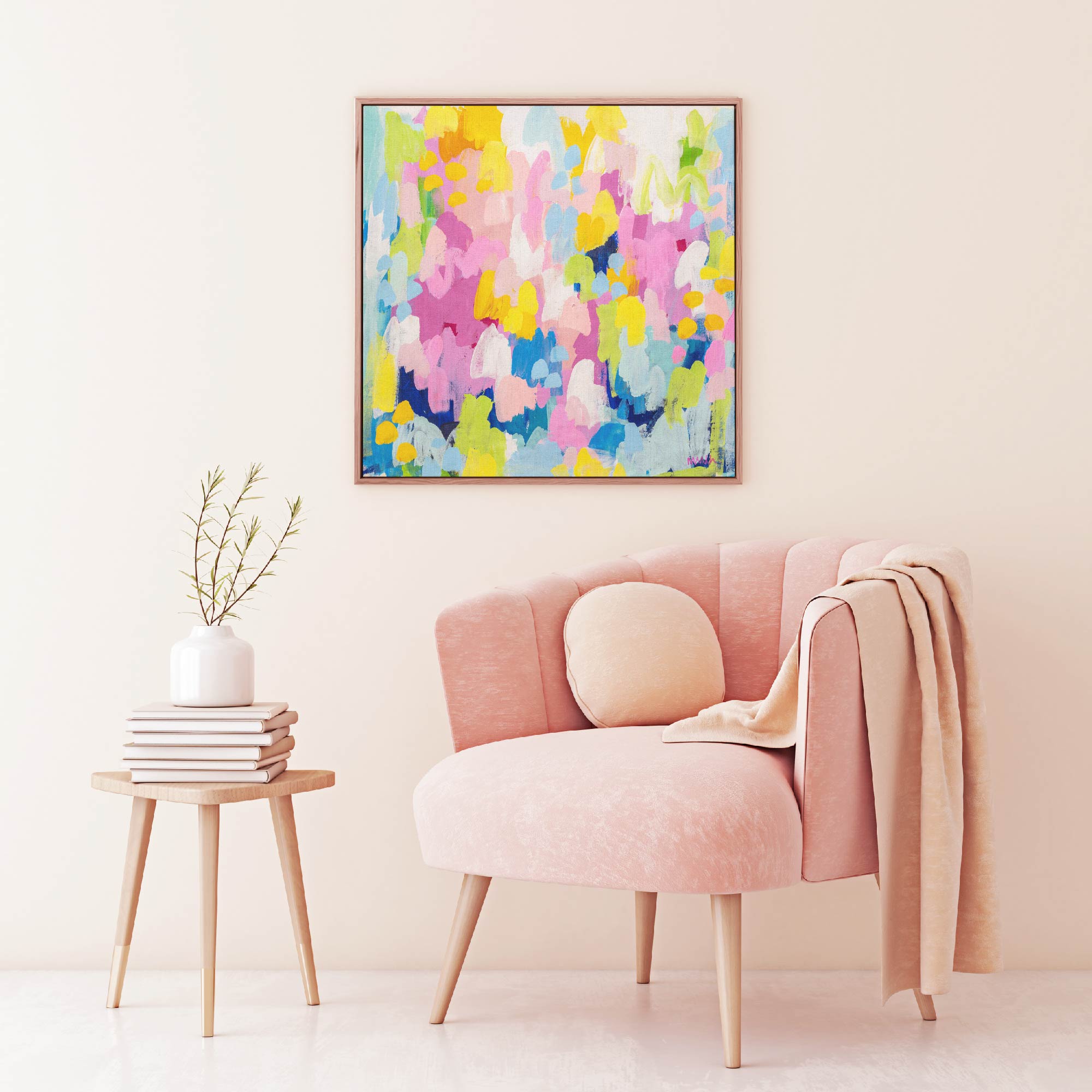 Dopamine Garden Canvas Mock Up 2