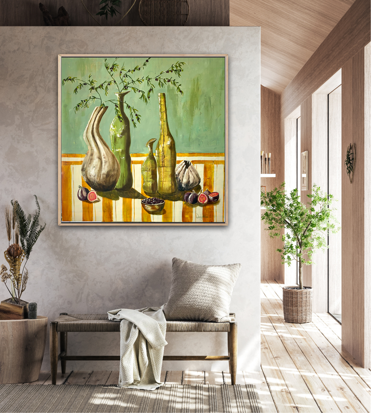 Figs And Olives Insitu2 Wendy Peters