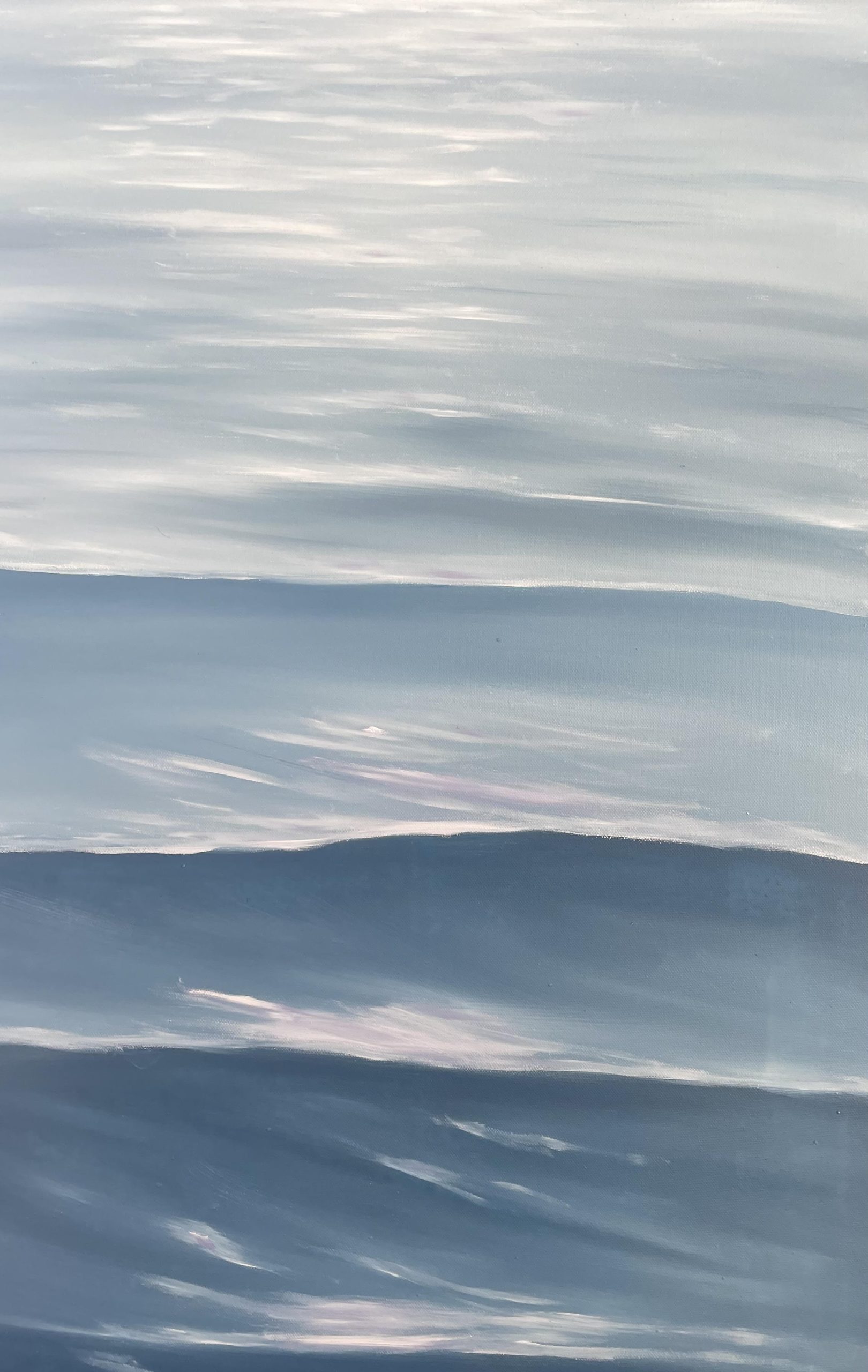 Close Up Waves New Horizons Alanah Jarvis Ocean Art