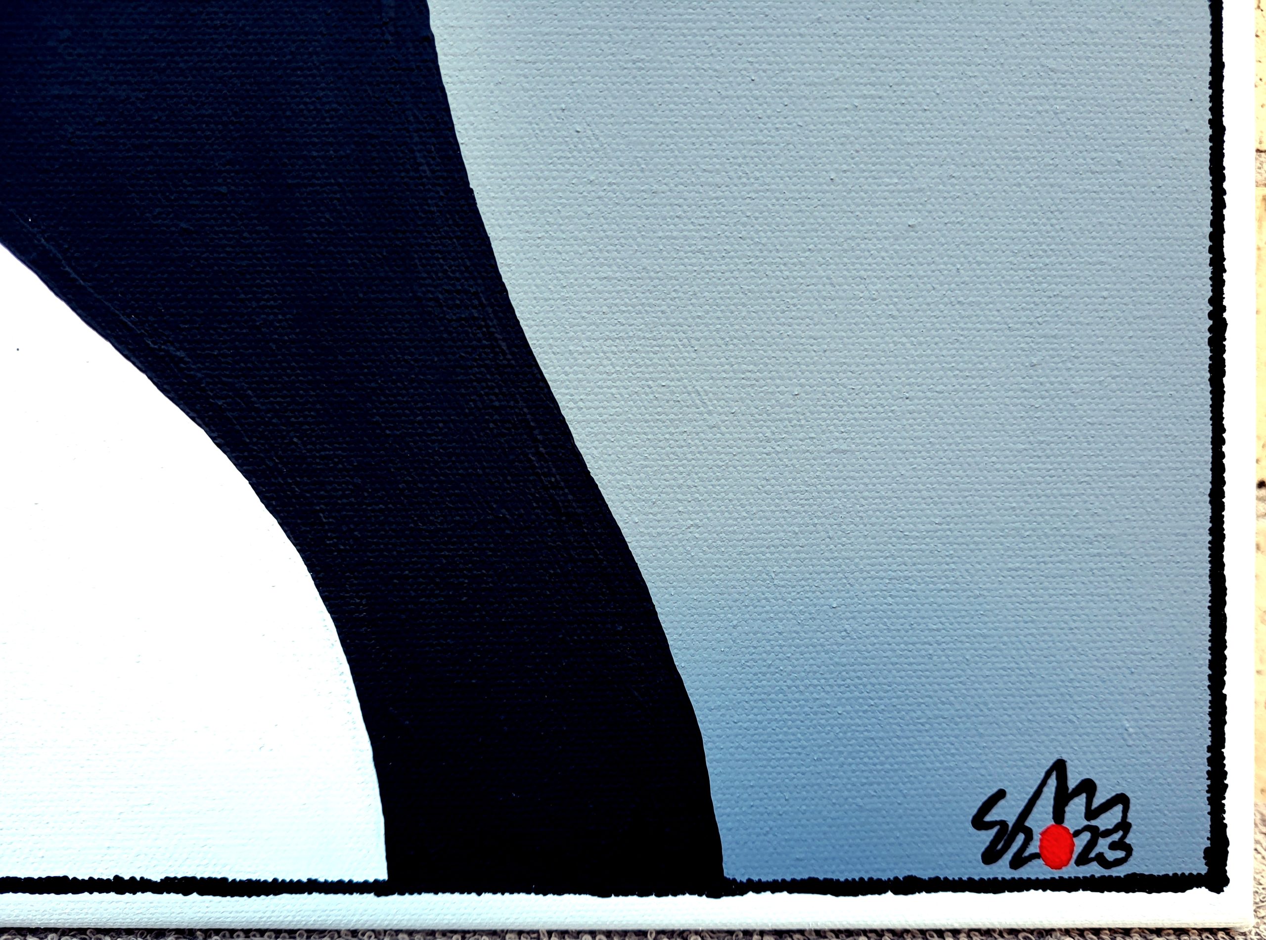 Young Lady With A Red Hat 2023 Signature