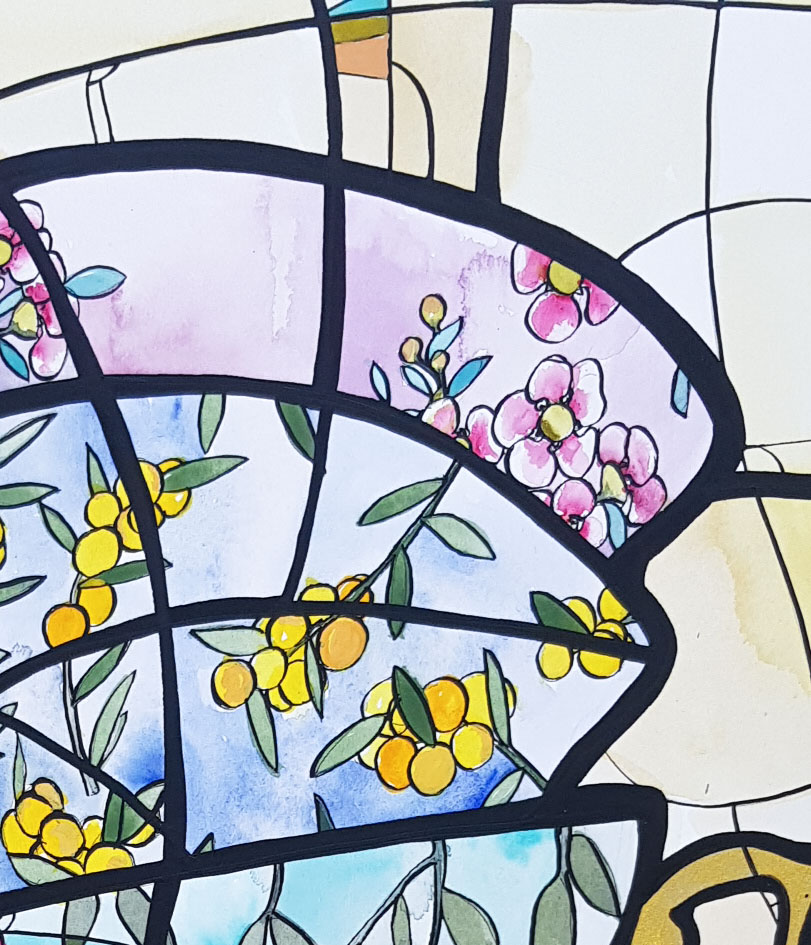 Crooked Cups By Nicola Cowie Detail