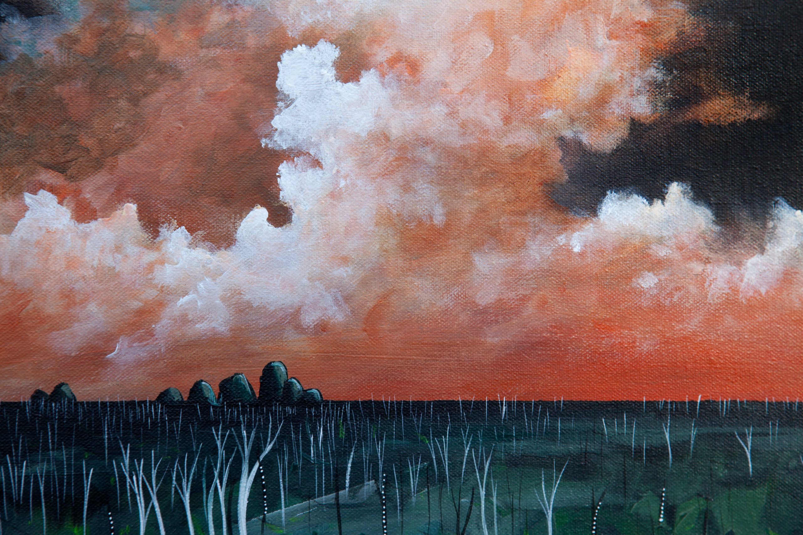 Tania Chanter Under The Dusty Sky Detail