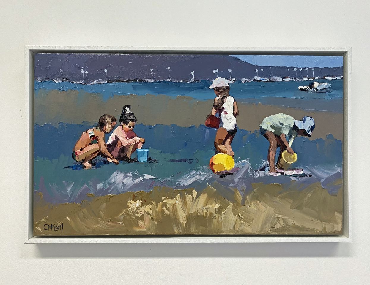 Beach Holiday Framed