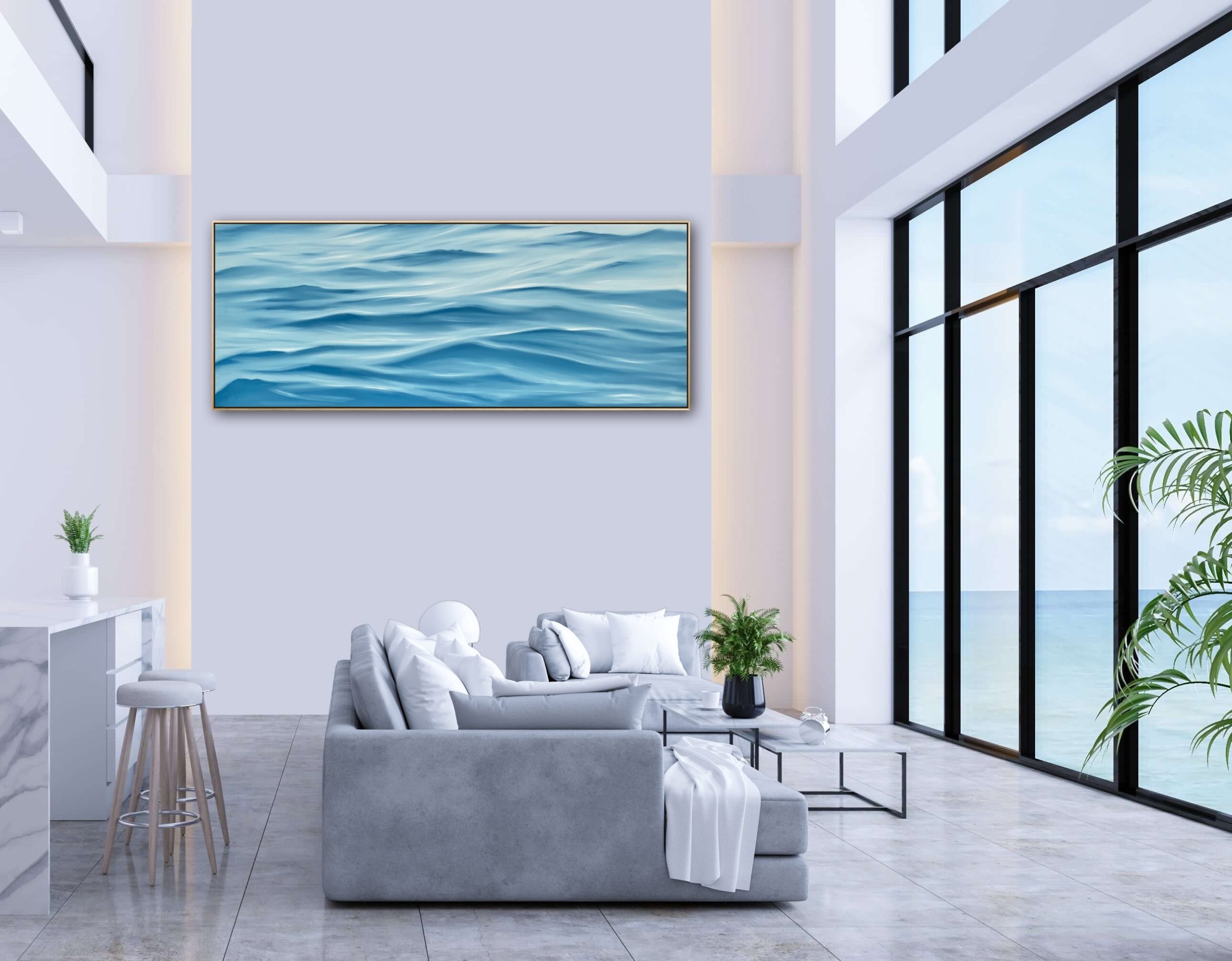 Alanah Jarvis Ocean Art Ocean View Painting