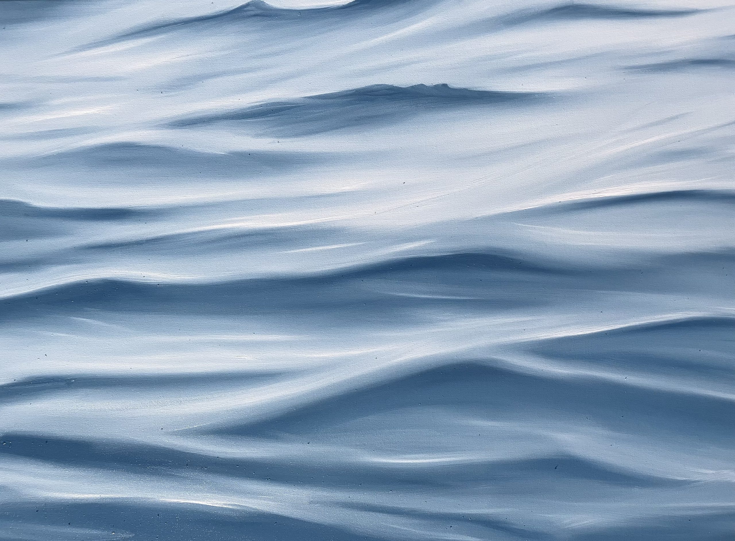 Alanah Jarvis Ocean Painting Close Up Ocean Song