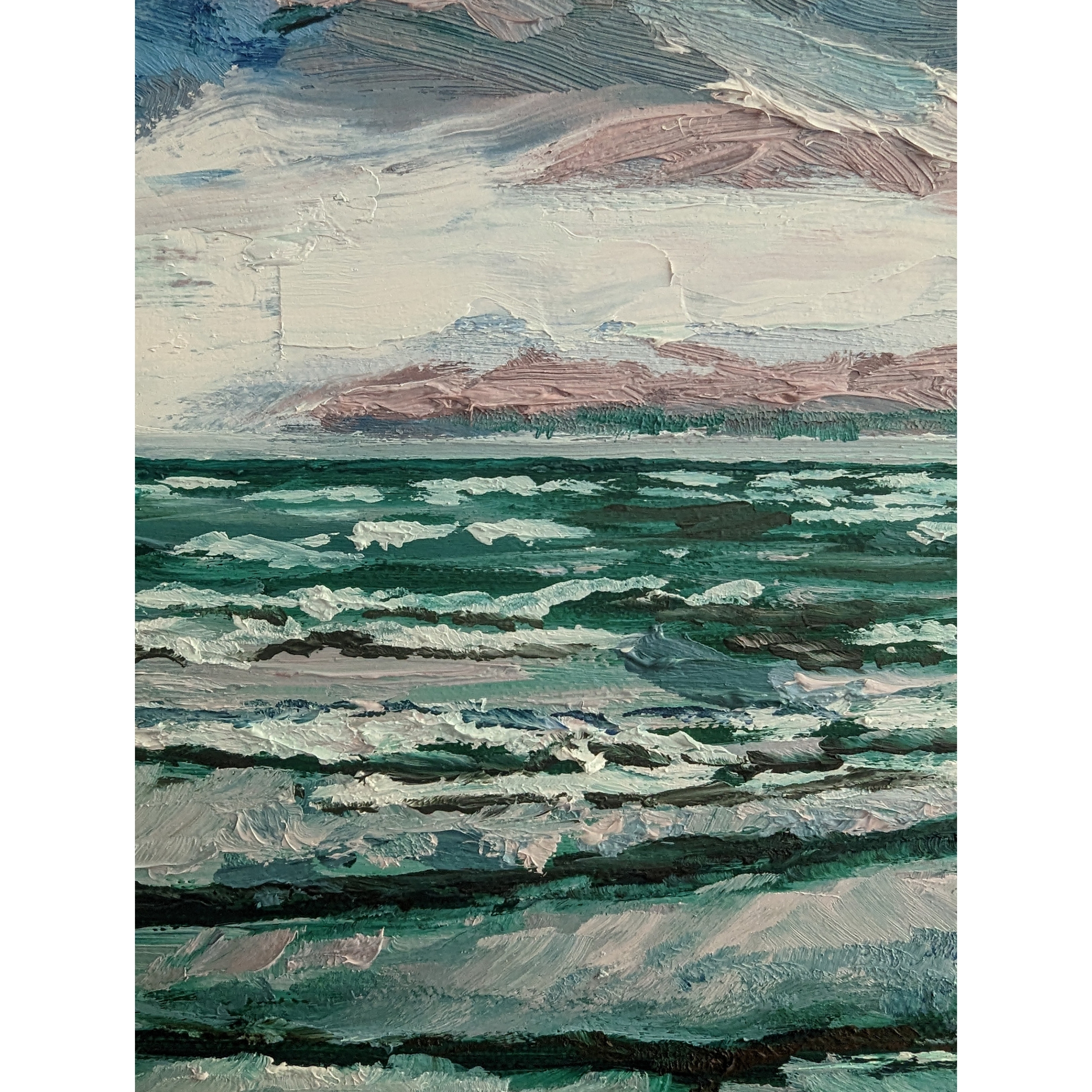 Sam Askin Beach Sunset 2 Waves