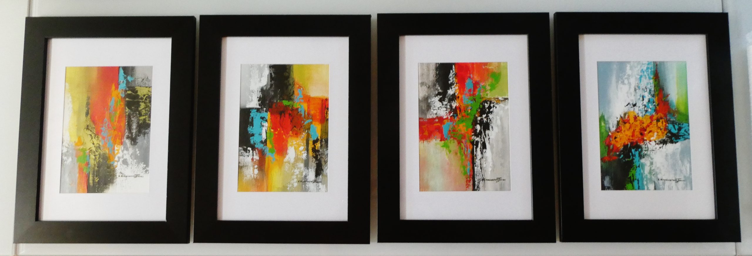 Local Colour, Tetraptych, Clare Riddington Jones