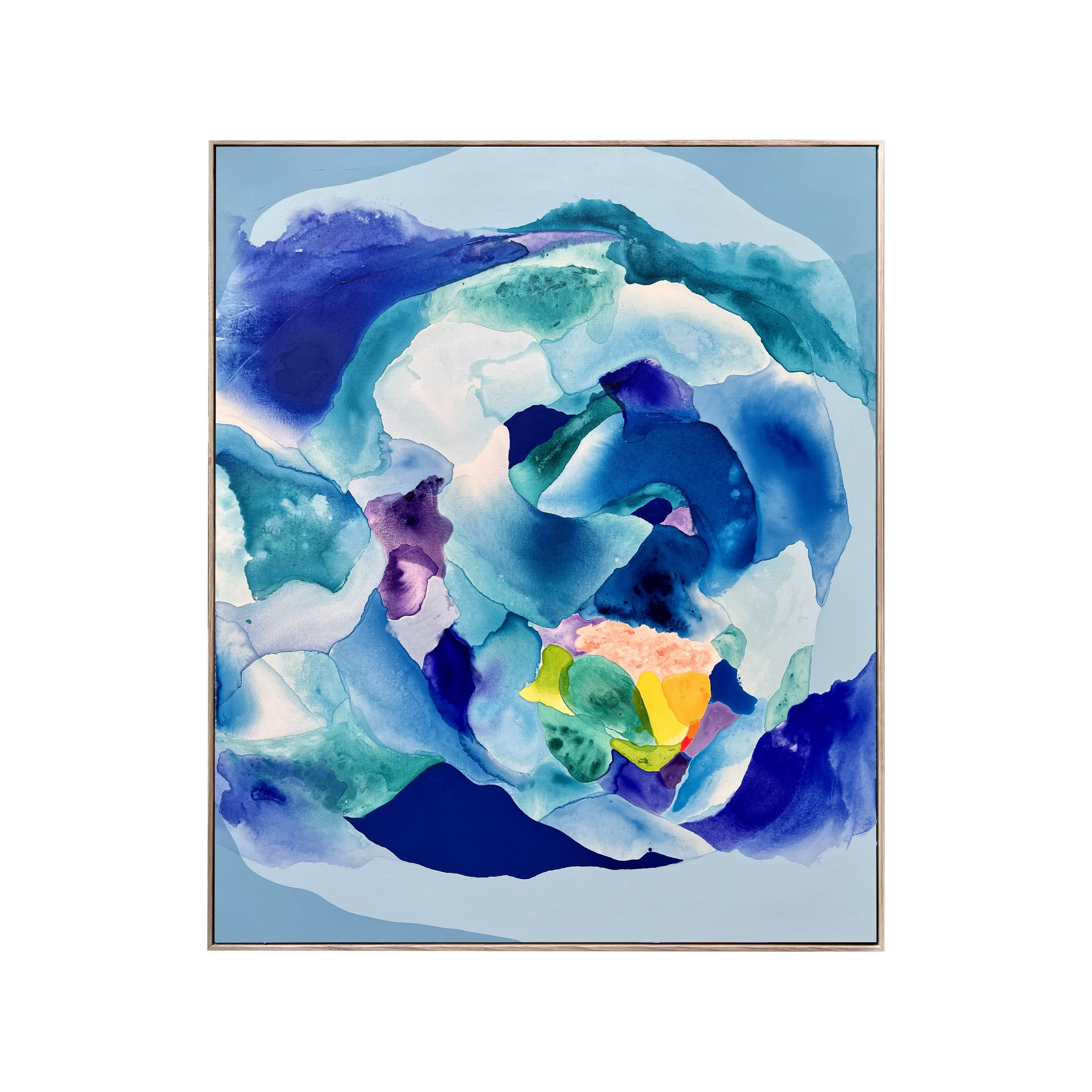 Secrets Of Summer Rebecca Koerting Australian Abstract Artist Naturalframe