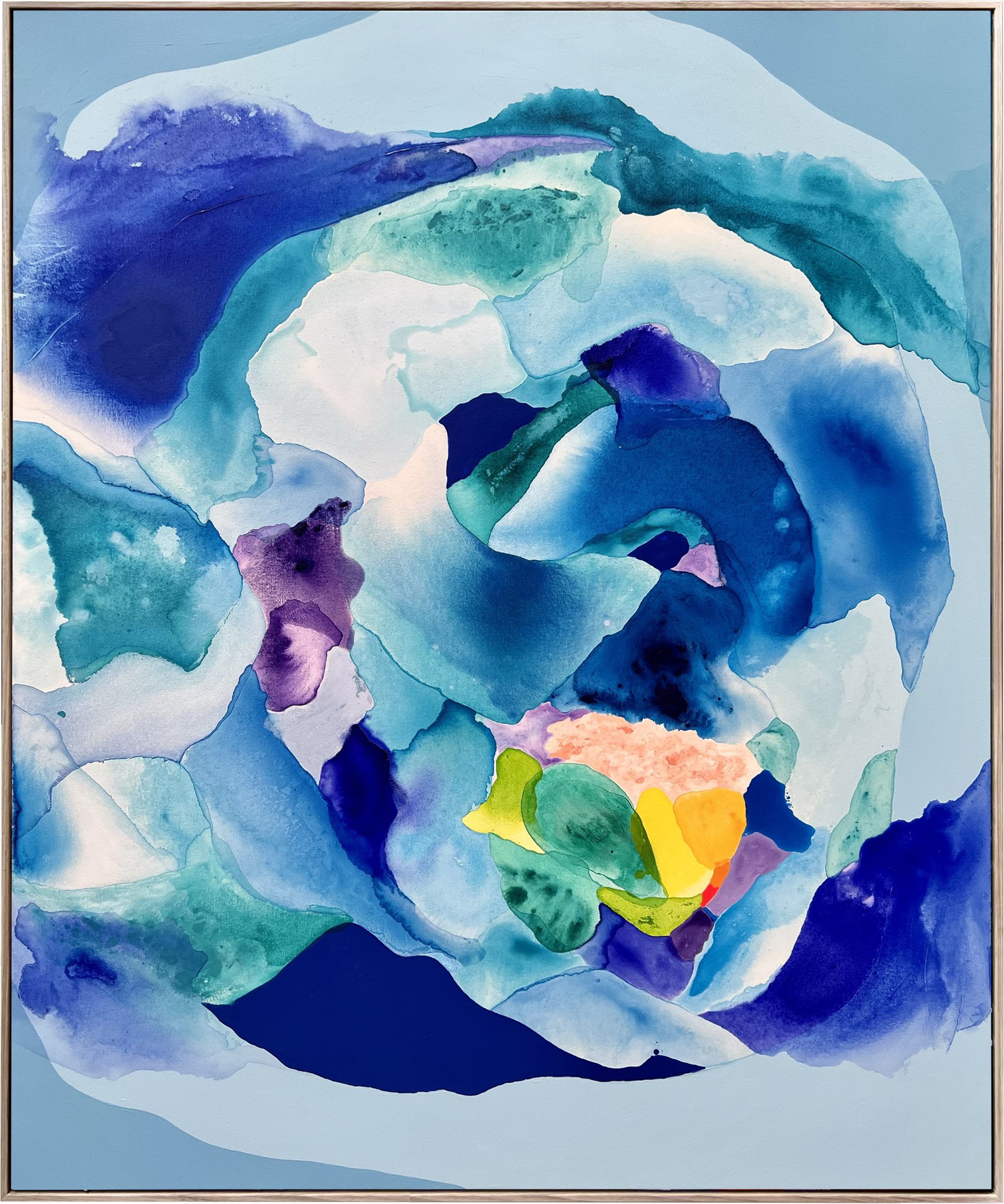 Secrets Of Summer Rebecca Koerting Australian Abstract Artist Naturalframear