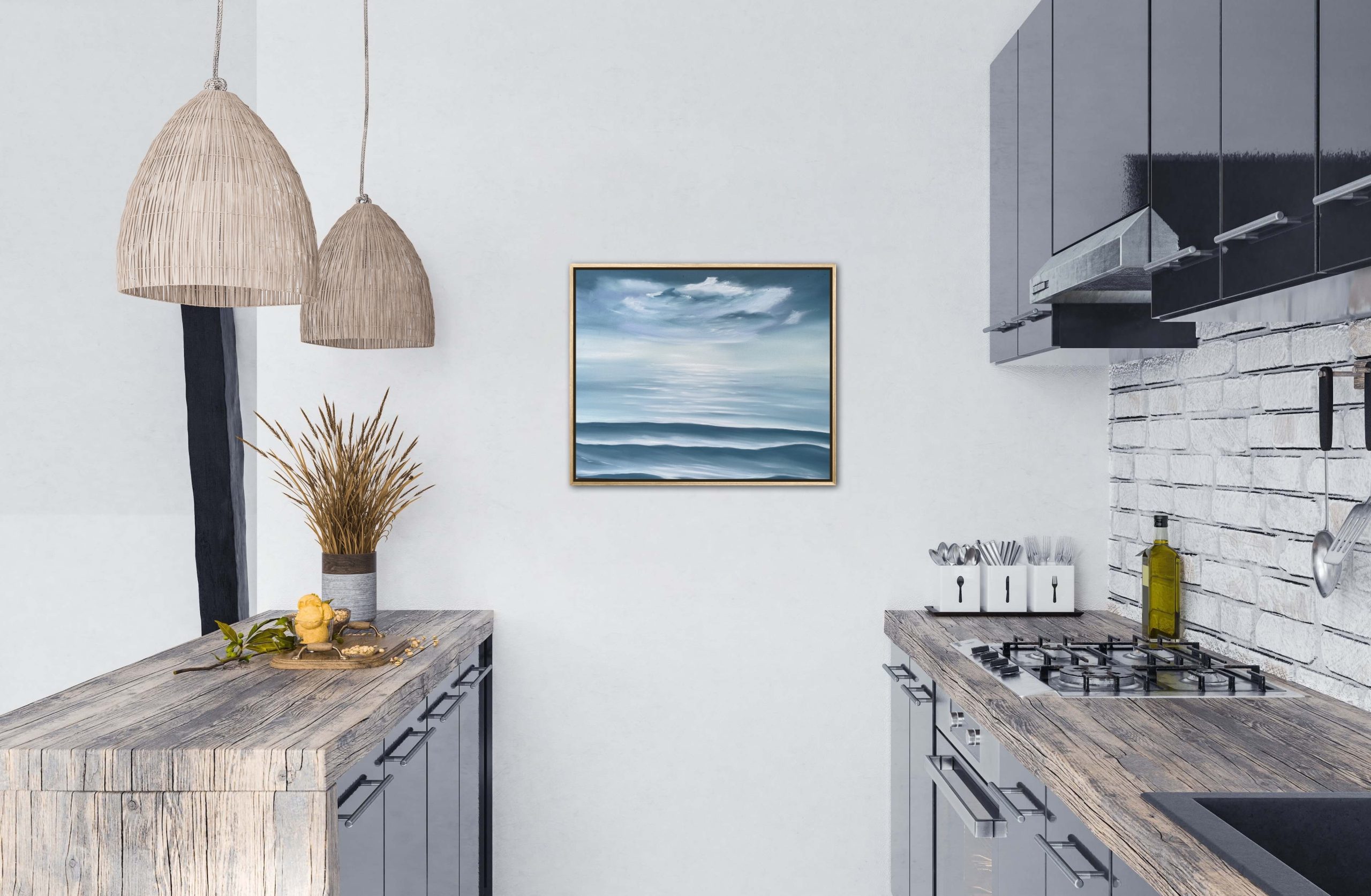Alanah Jarvis Ocean Art For Kitchen