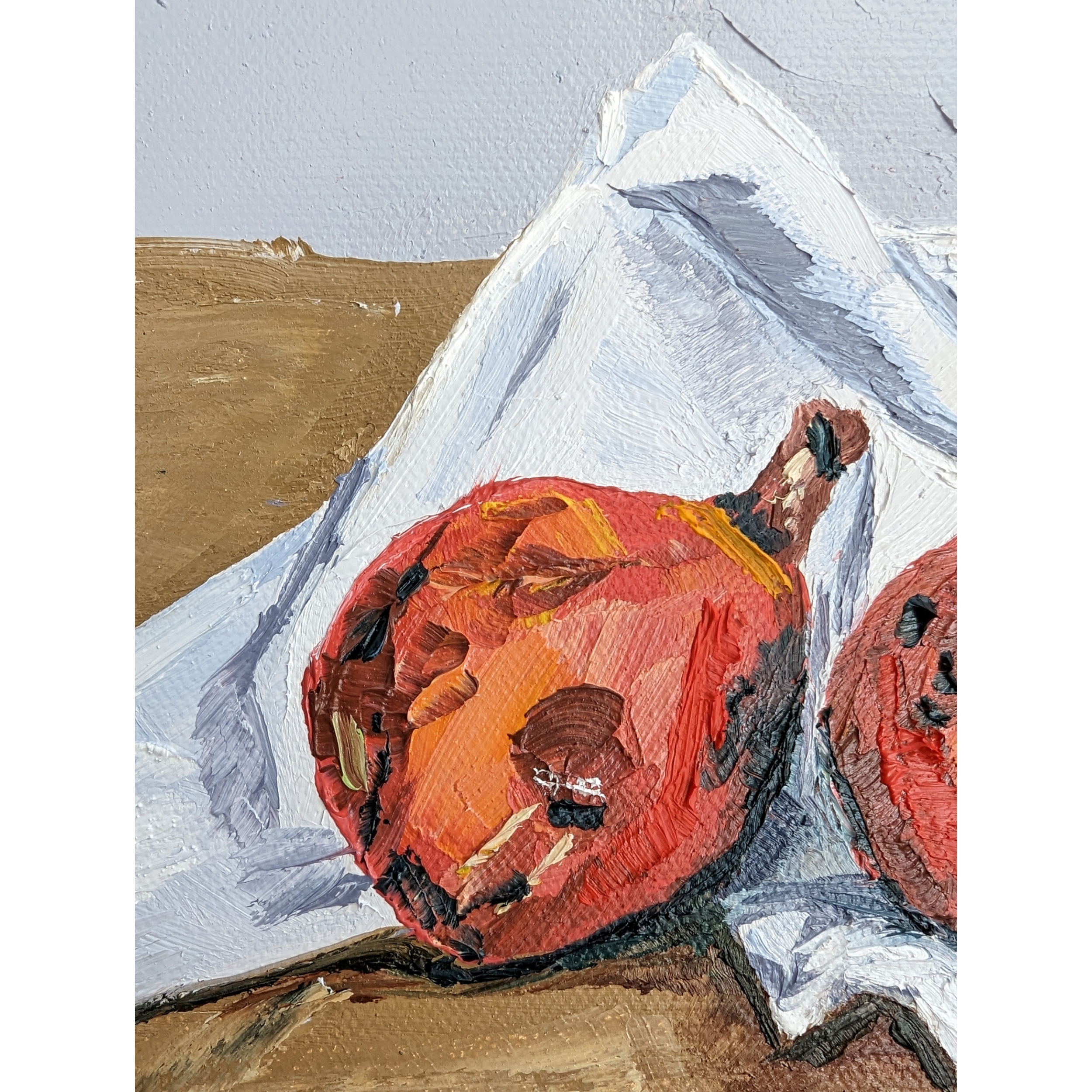 Sam Askin Red And Green Pears Tea Towel