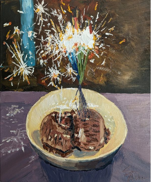 Sam Askin Chocolate Ice Cream And Sparklers Full