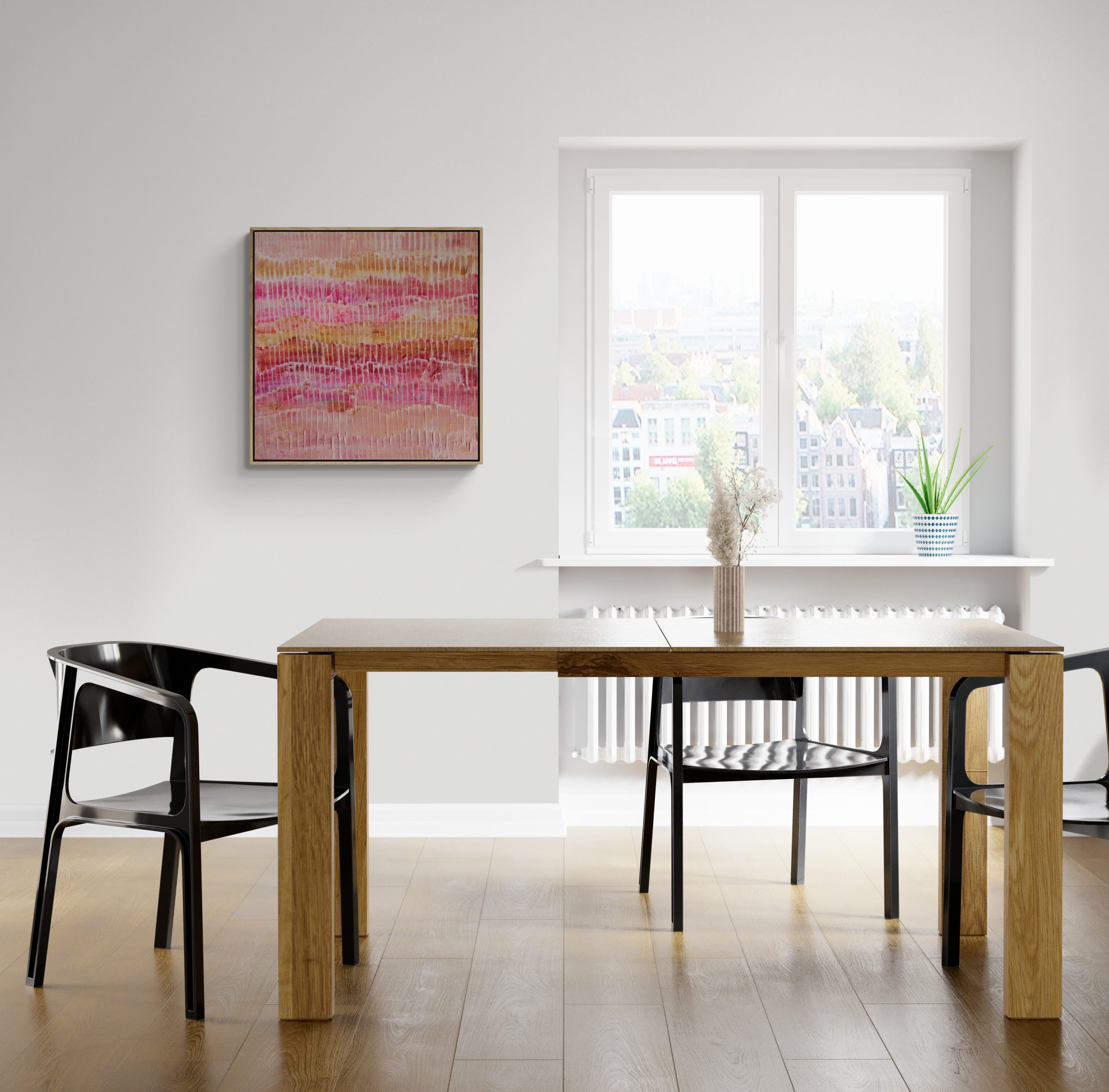 Dining Room With City Views