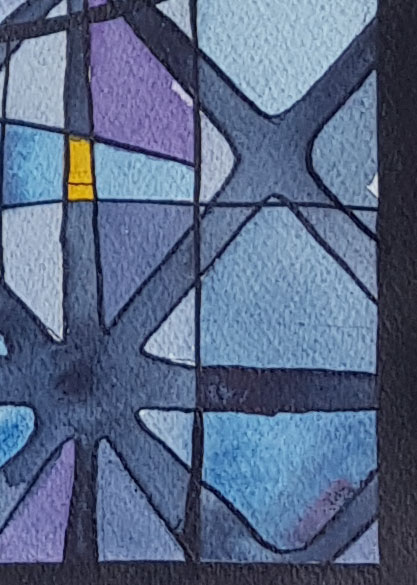 Blooming Teacups Nicola Cowie Ink