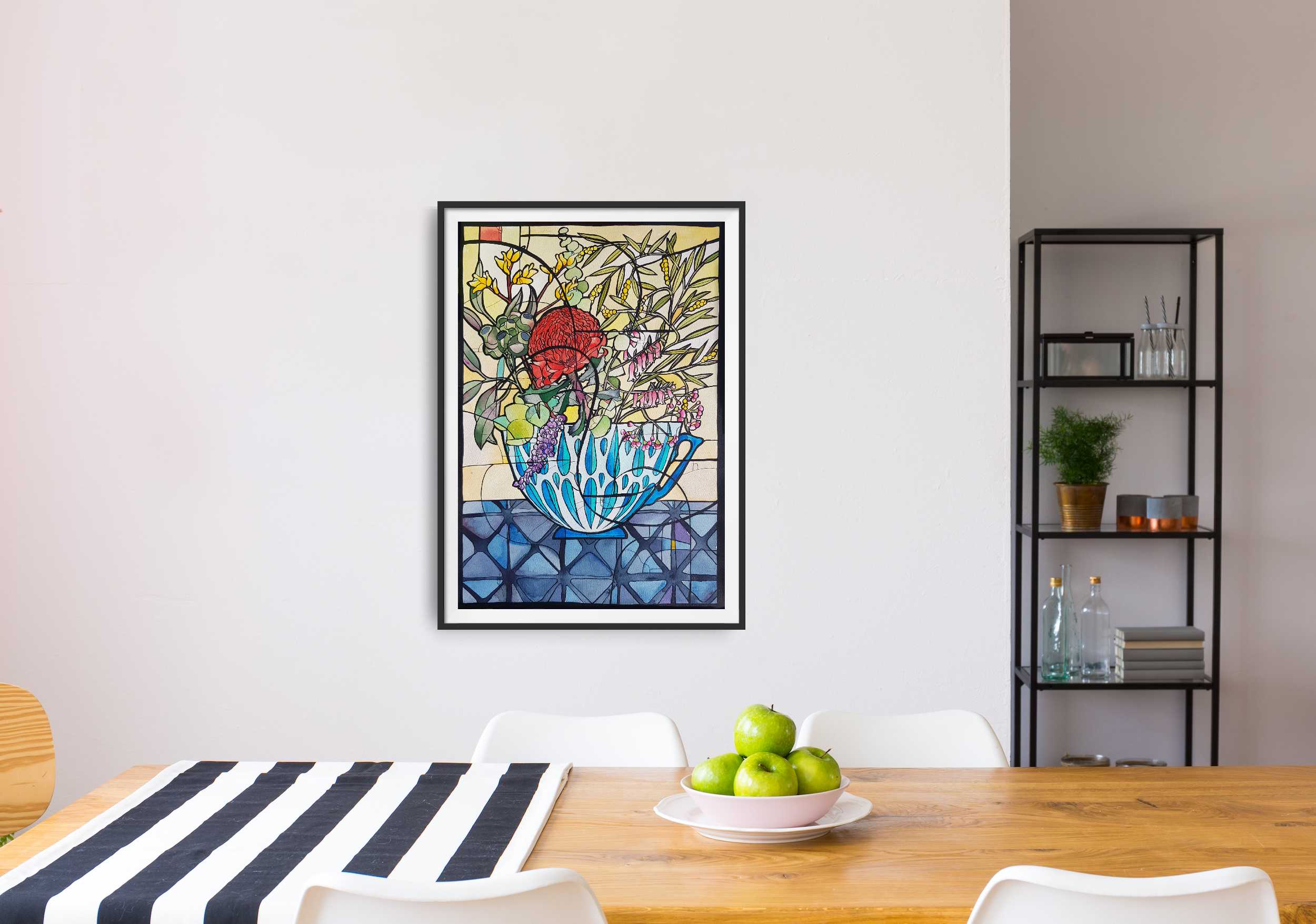 Blooming Teacups Nicola Cowie In Situ