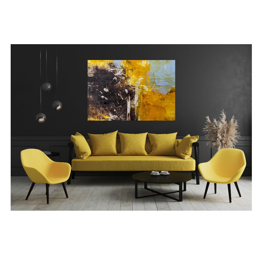 Drezzo Series # 2, Oil And Cold Wax On Board, 54x74cm 2