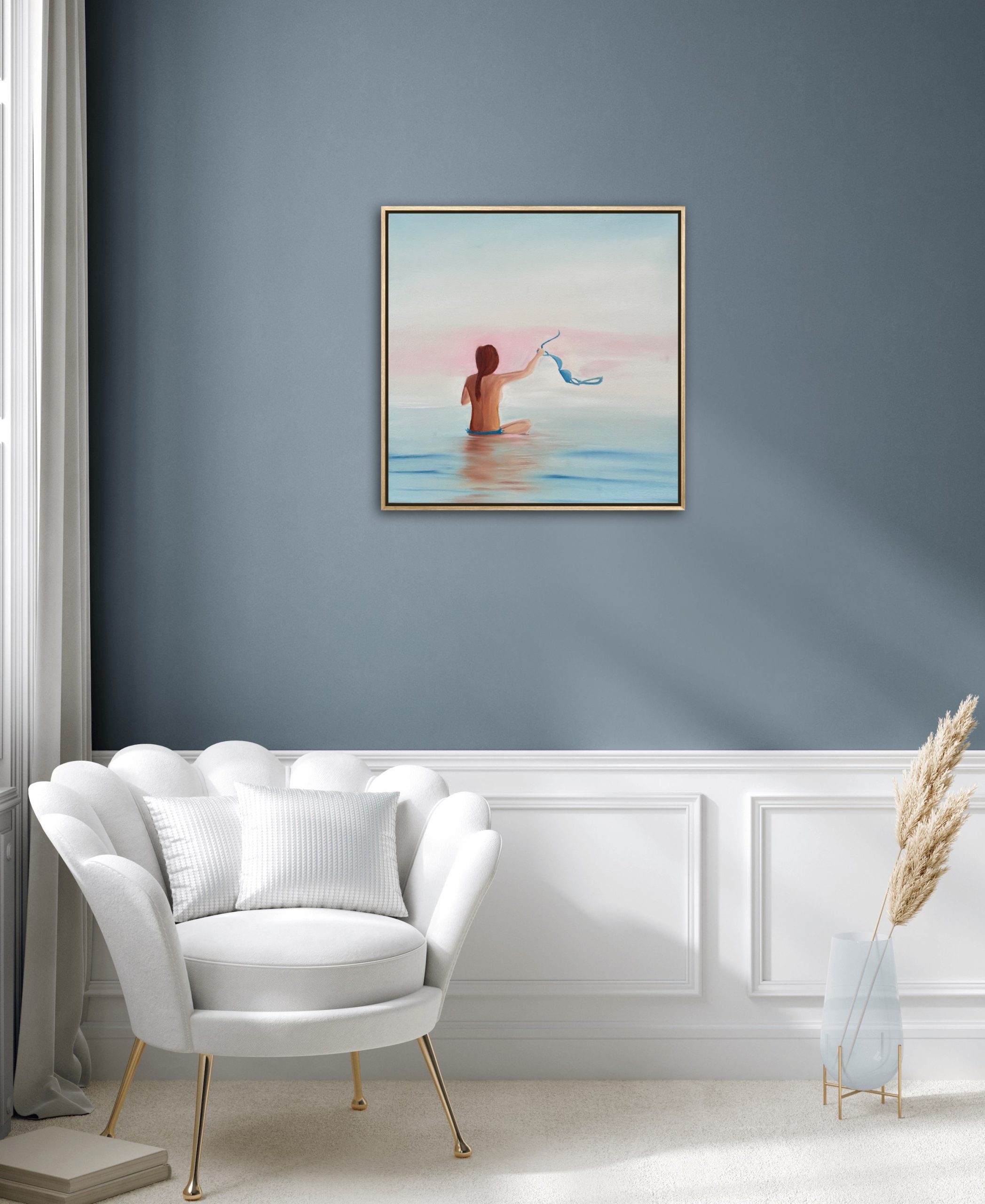 Alanah Jarvis Ocean Art Bikini Painting