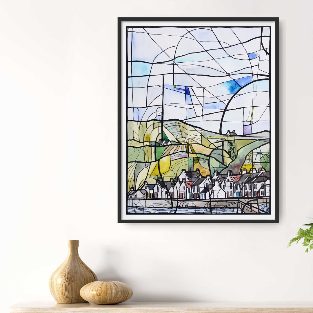 Seafront Cottages By Nicola Cowie In Situ