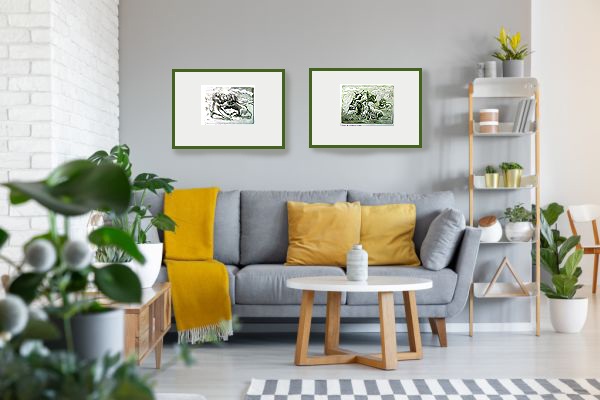 Lions Figh And Hunt Insitu