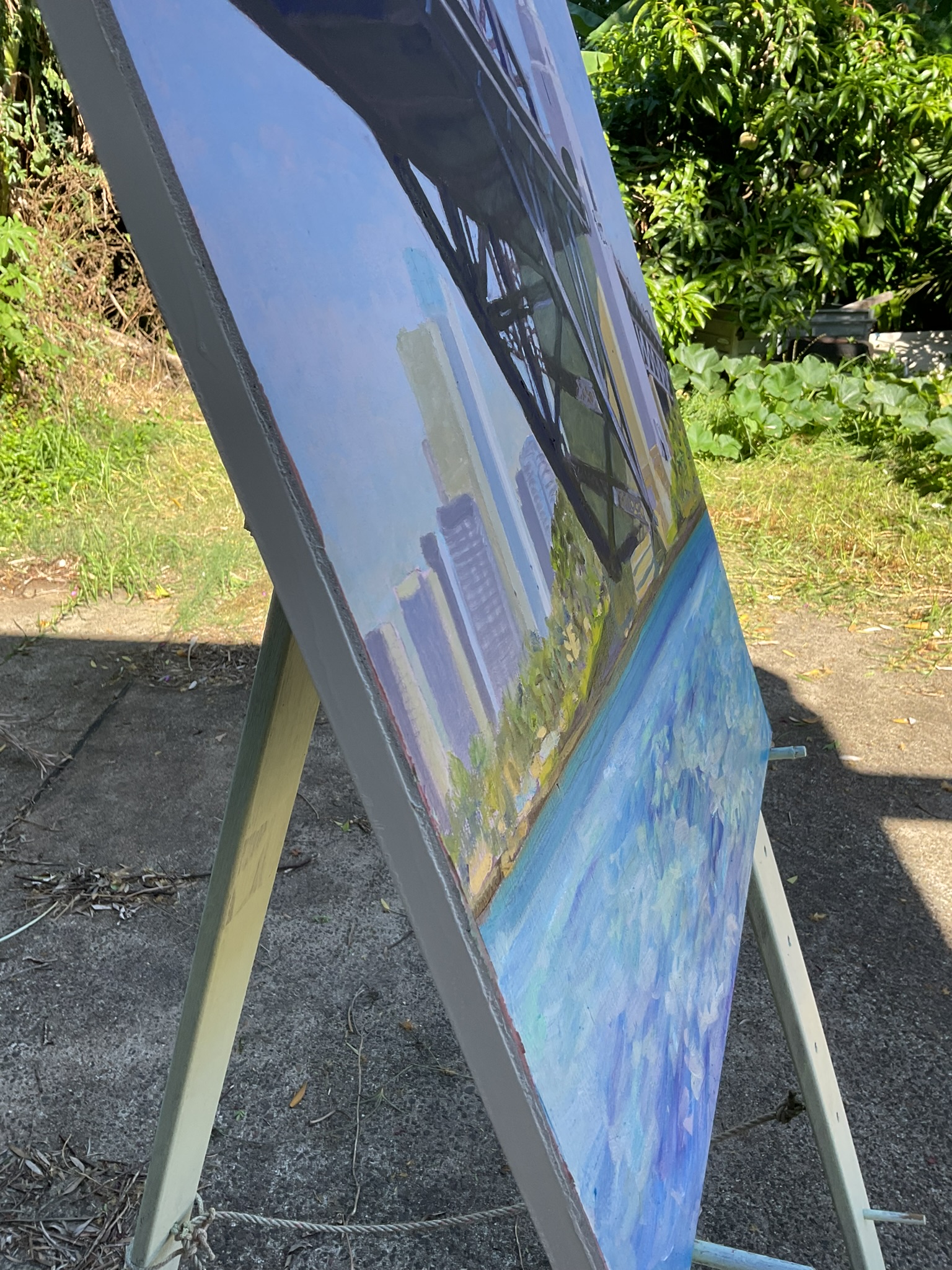 Harbour Bridge Under, Side