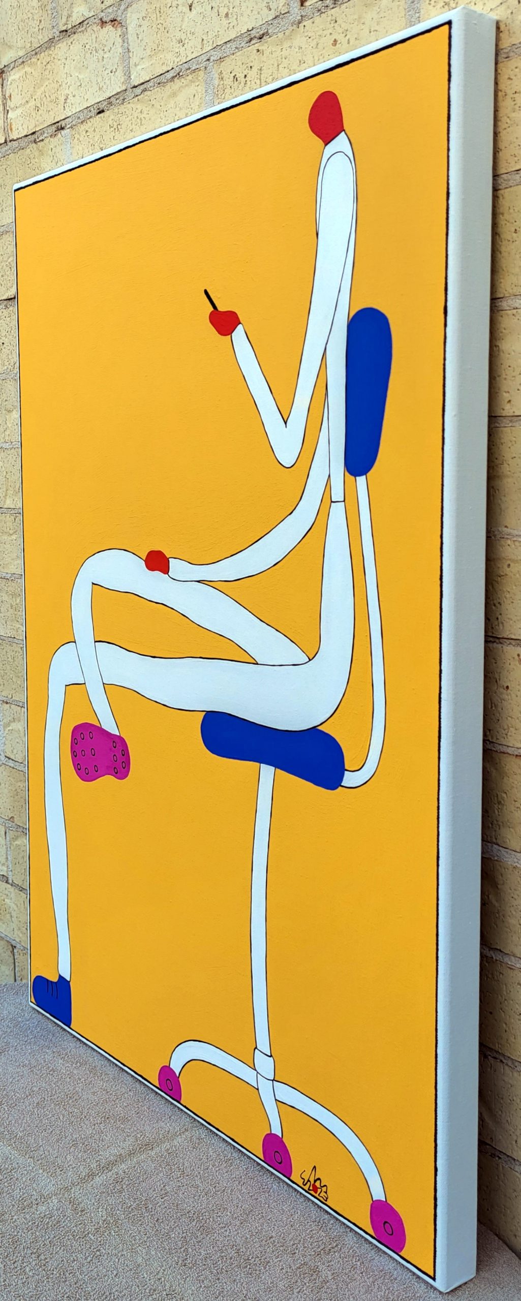 Man Reading On His Phone 2023 Angle Views (3)