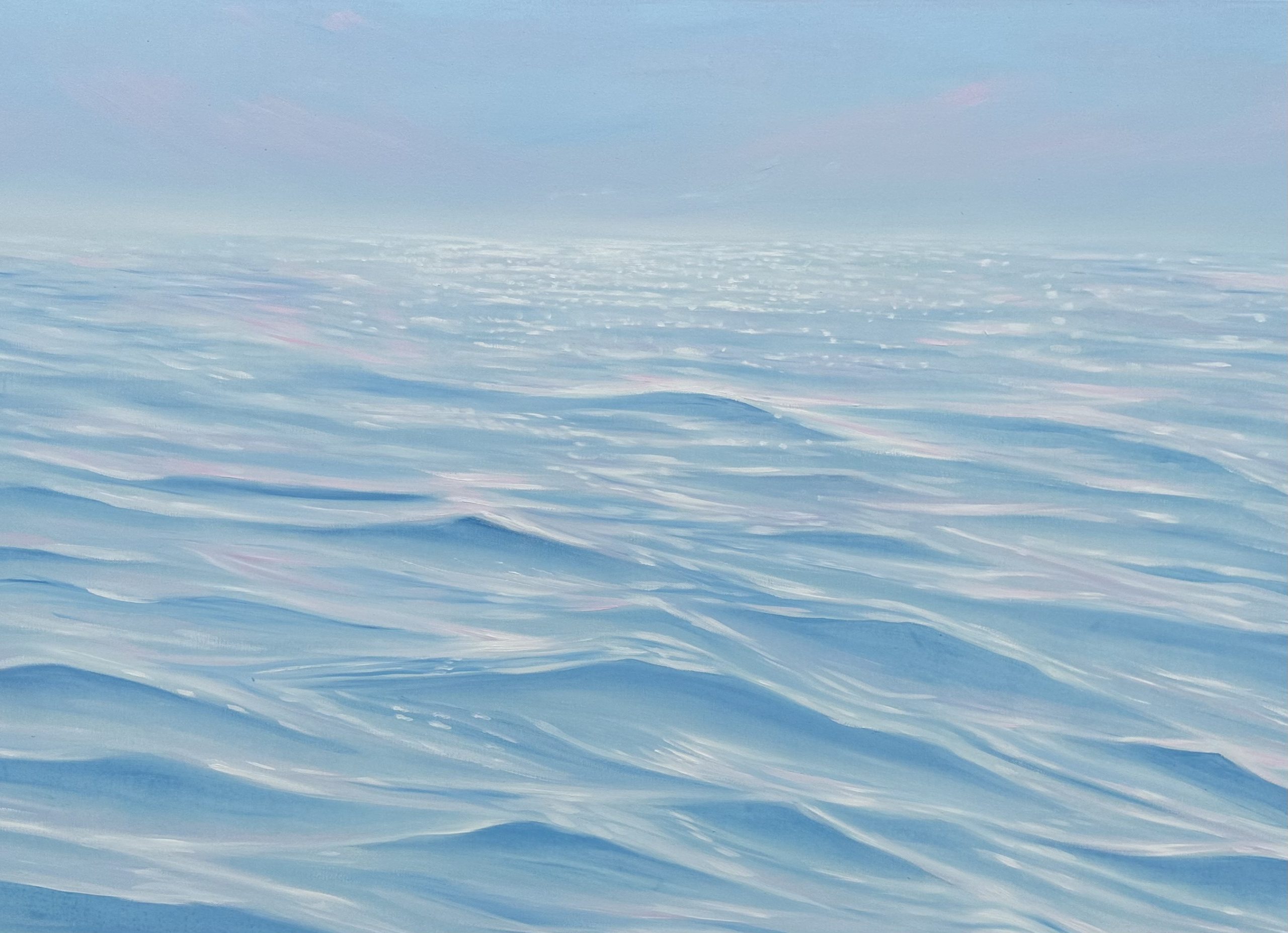 Let The Sea Set Your Free Alanah Jarvis Ocean Art Close Up