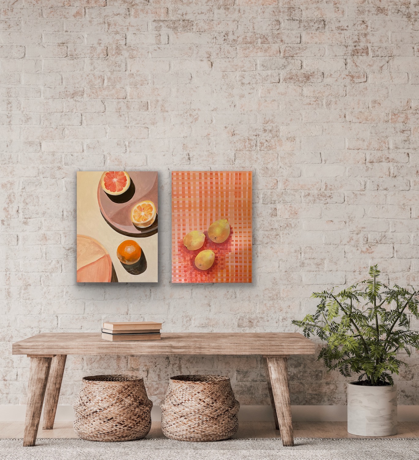 Vanessamaver Vitaminc Lemons Still Life Painting 015