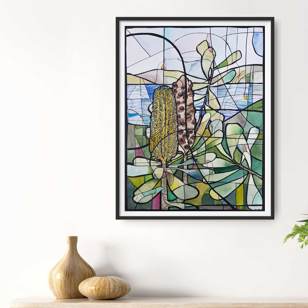 Coastal Banksia By Nicola Cowie In Situ